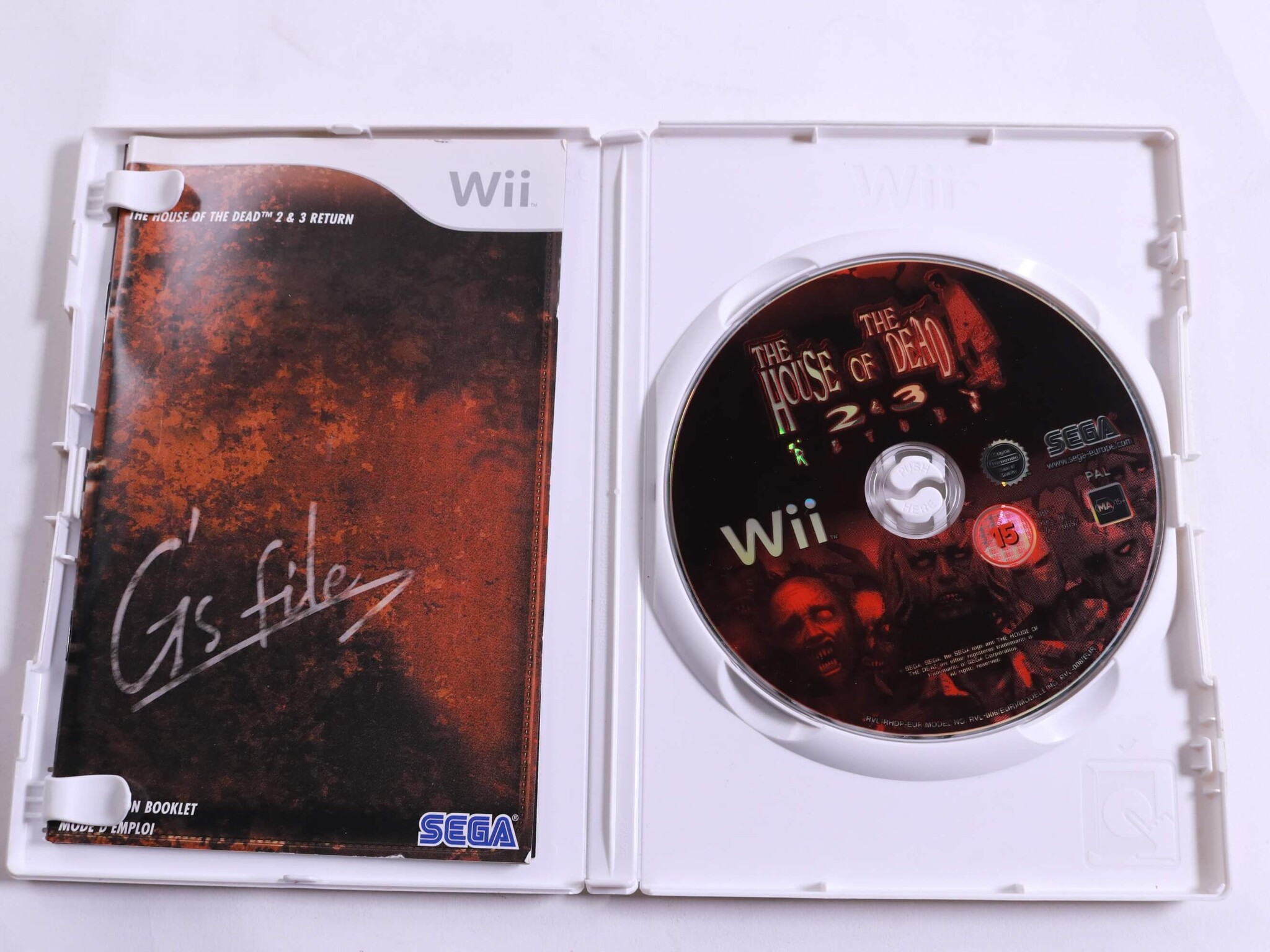 WII - The House of The Dead 2&3 - Nintendo - productfoto 2
