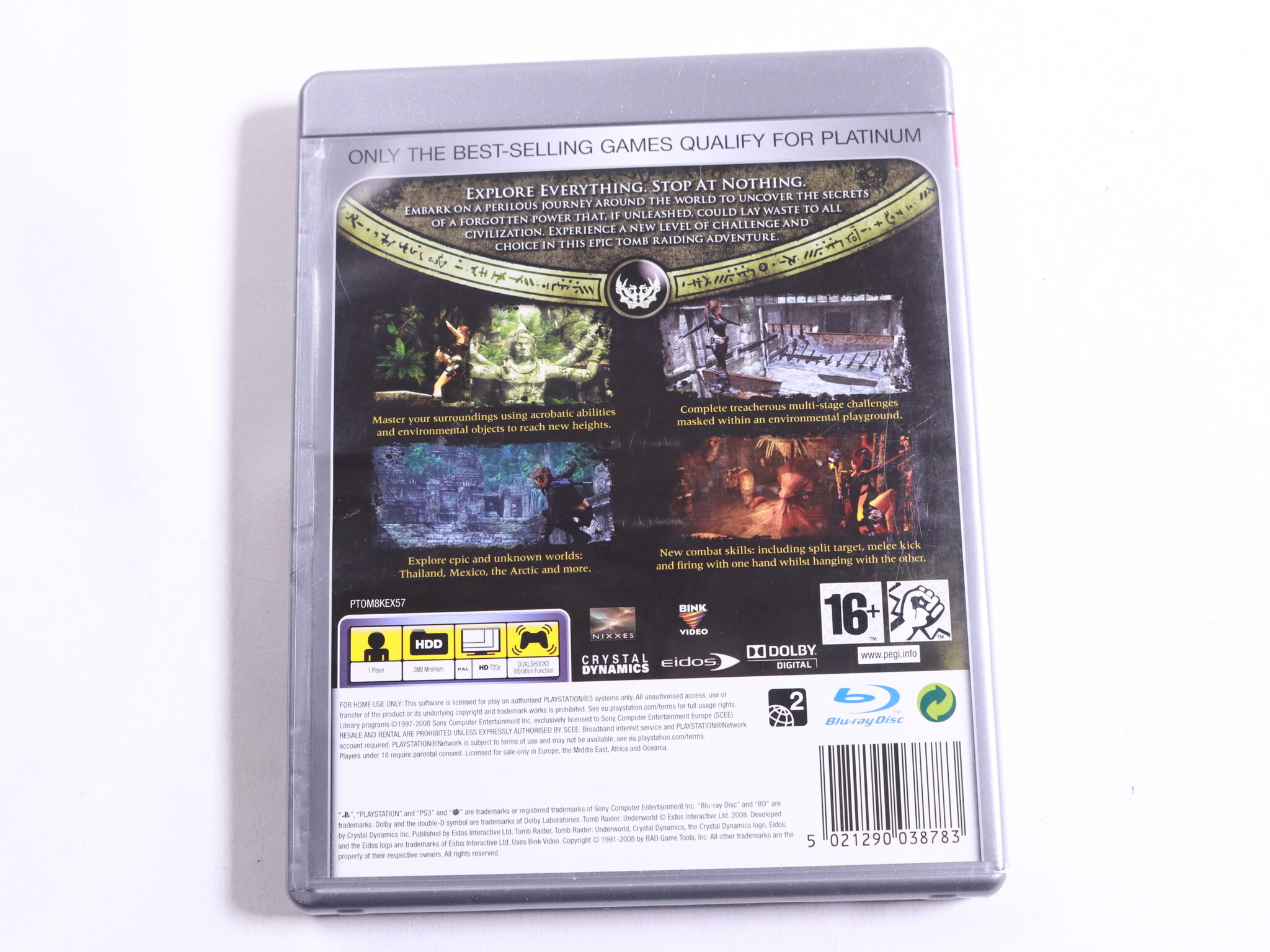 PlayStation 3 - Tomb Raider Underworld [Platinum] - Crystal Dynamics - productfoto 3