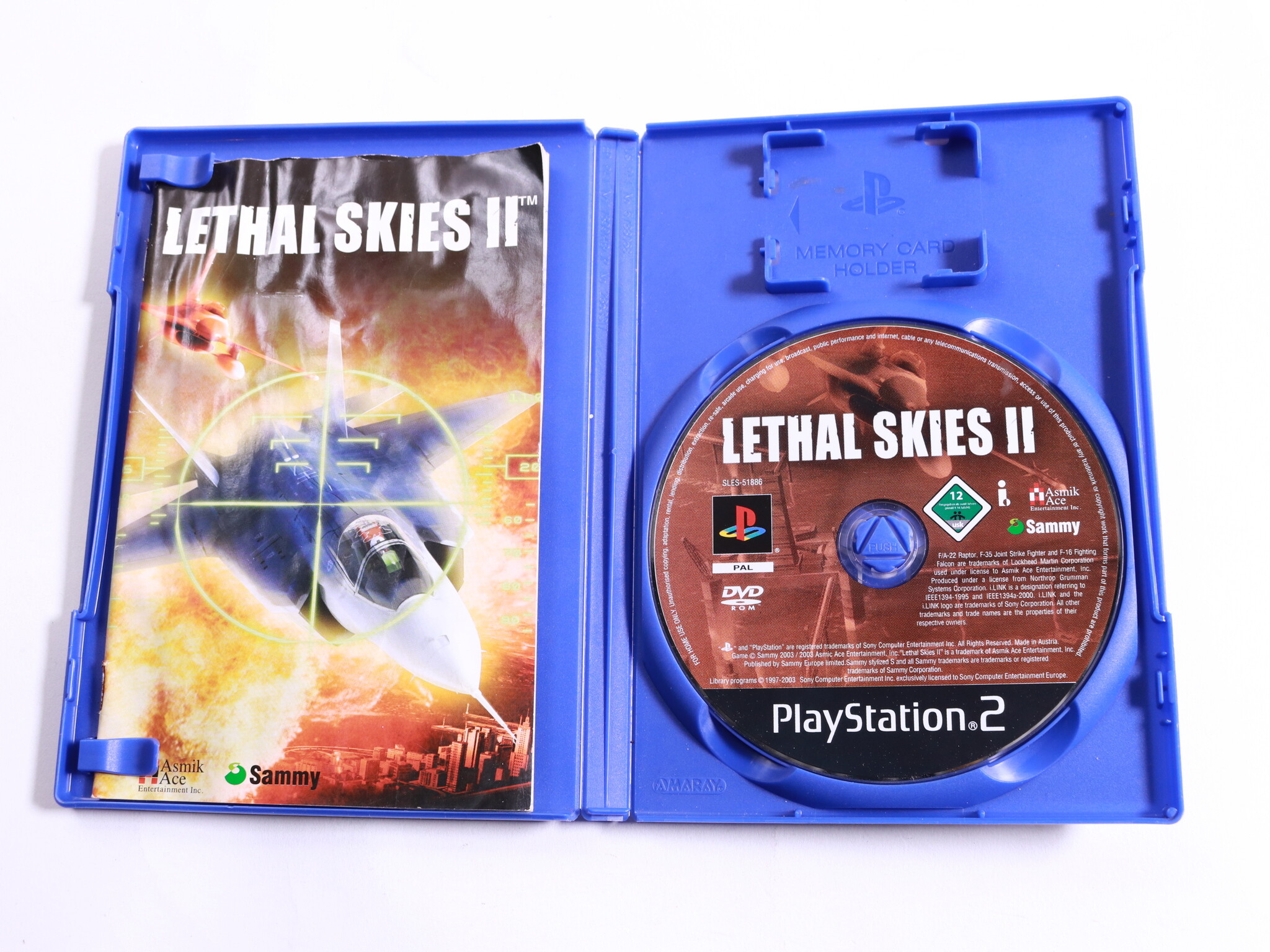 PlayStation 2 - Lethal Skies II - Sammy Studios - productfoto 2