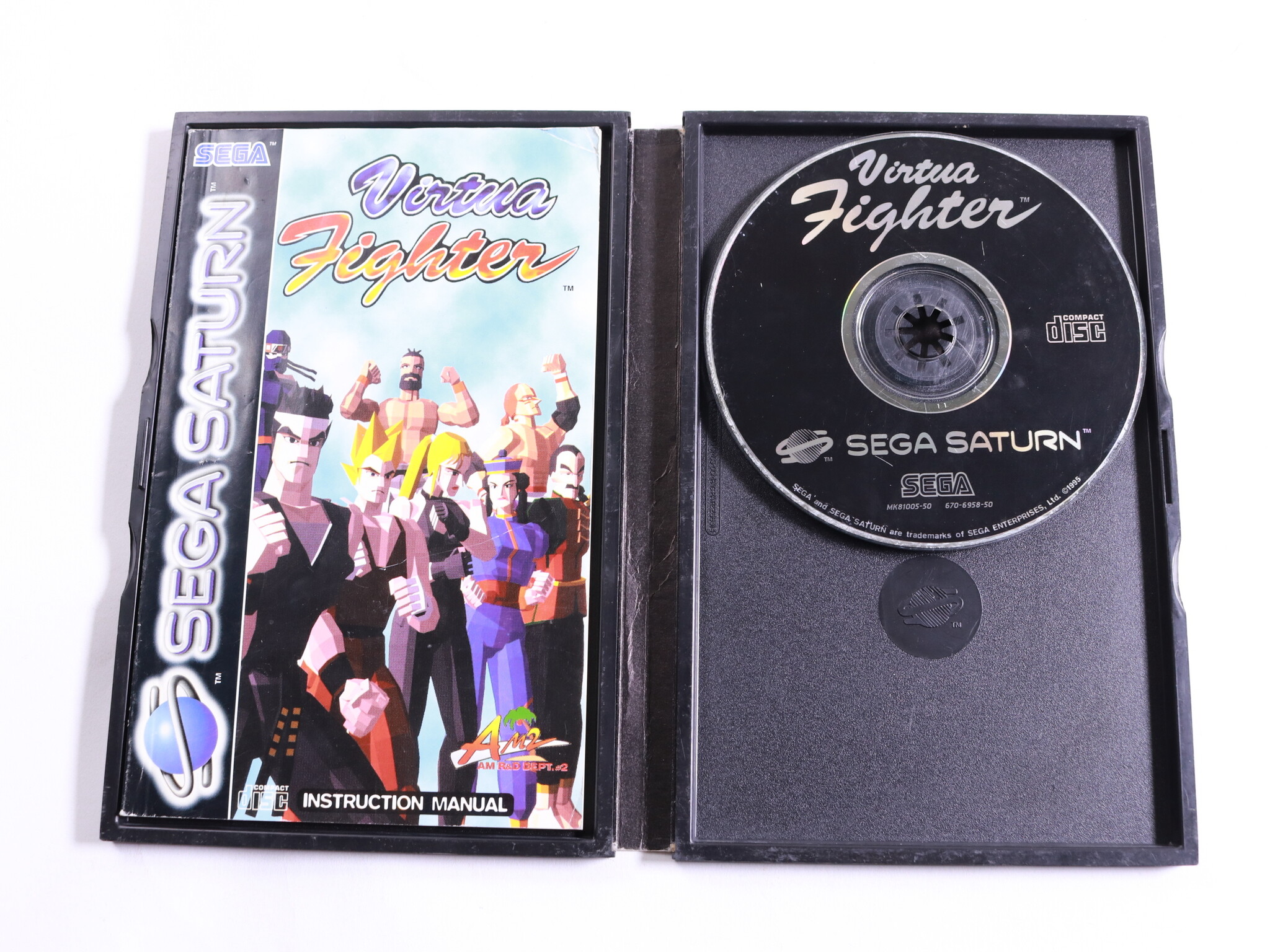 SEGA Saturn - Virtua Fighter - Sega - productfoto 2