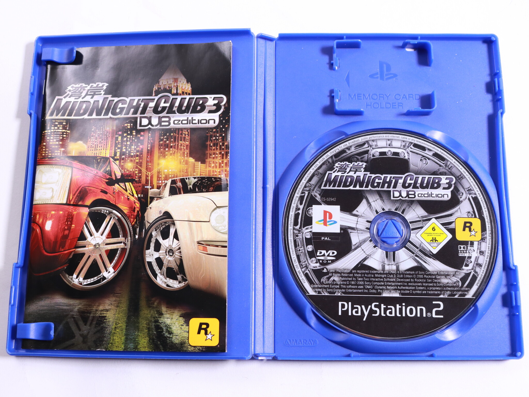 Playstation 2 - Midnight Club 3: DUB Edition - Rockstar San Diego - productfoto 2