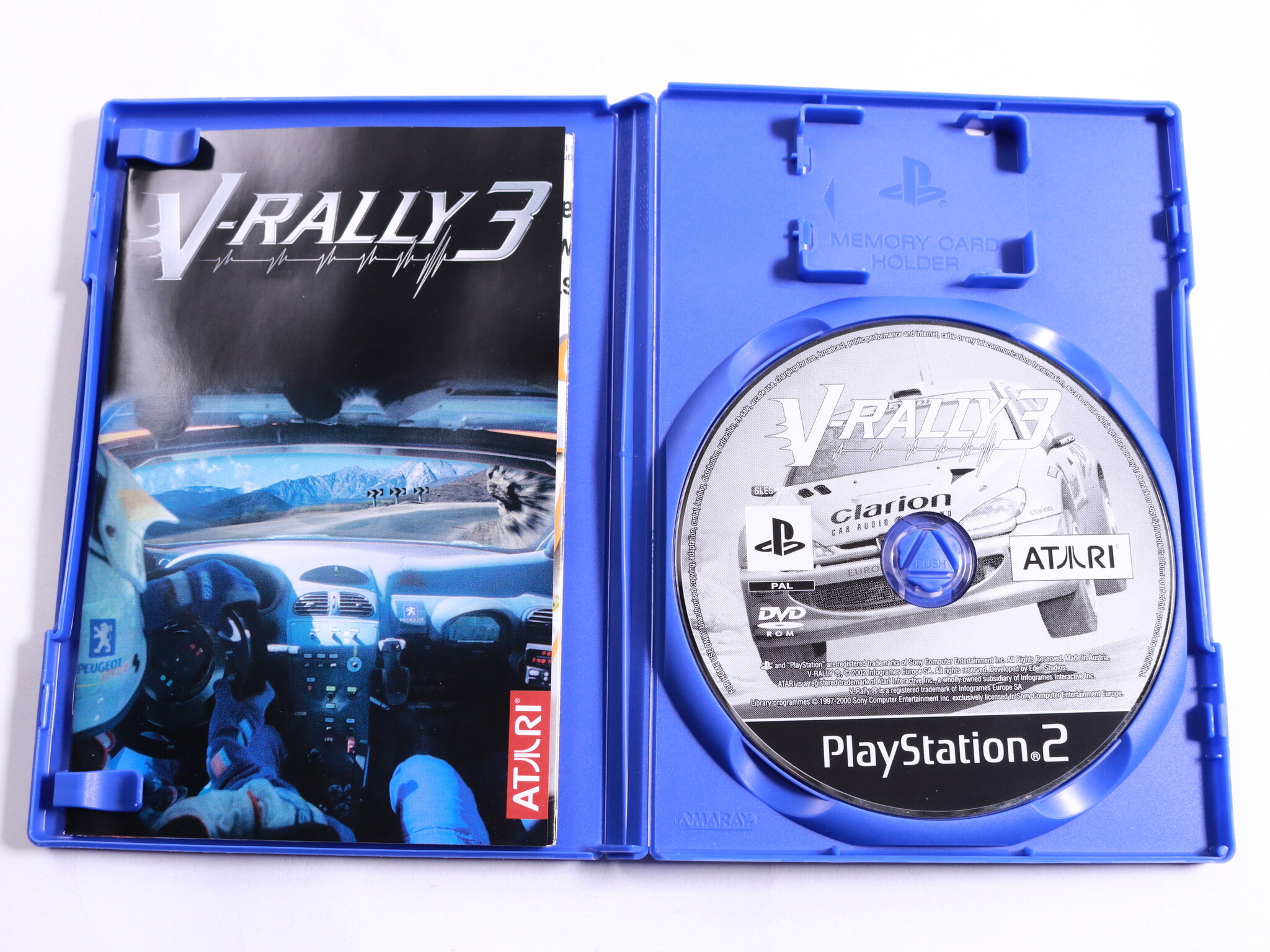 Playstation 2 - V-Rally 3 - Eden Studios - productfoto 2
