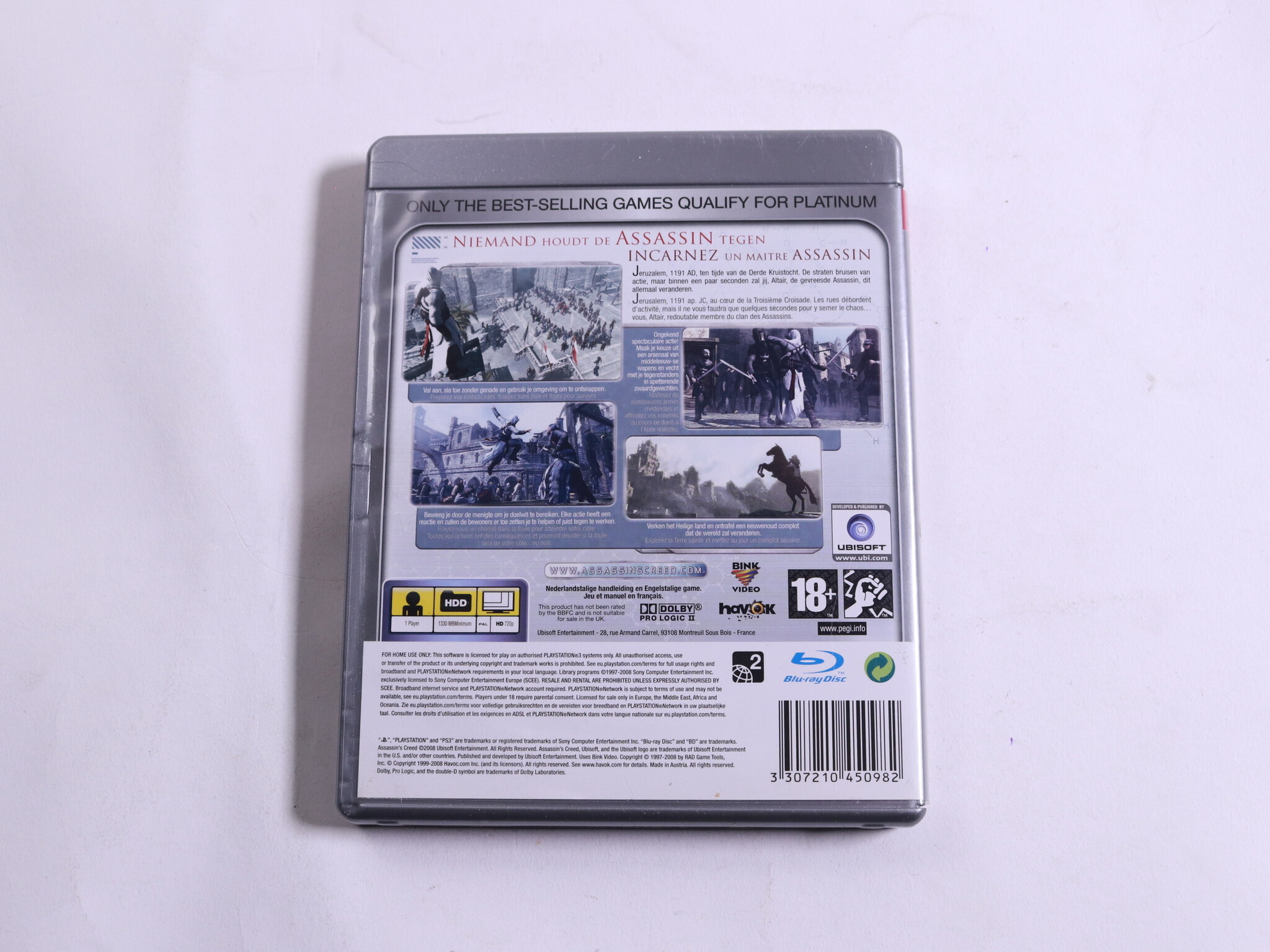 Playstation 3 - Assassins Creed [Platinum] - Ubisoft - productfoto 3