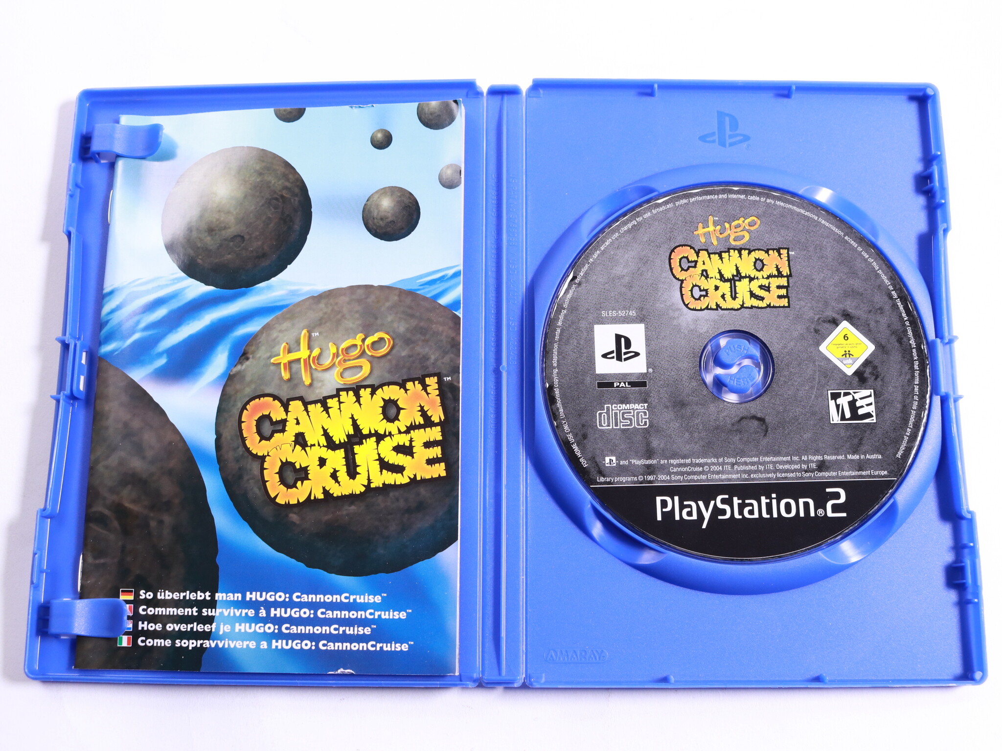 Playstation 2 - Hugo: Cannon Cruise - ITE Media - productfoto 2