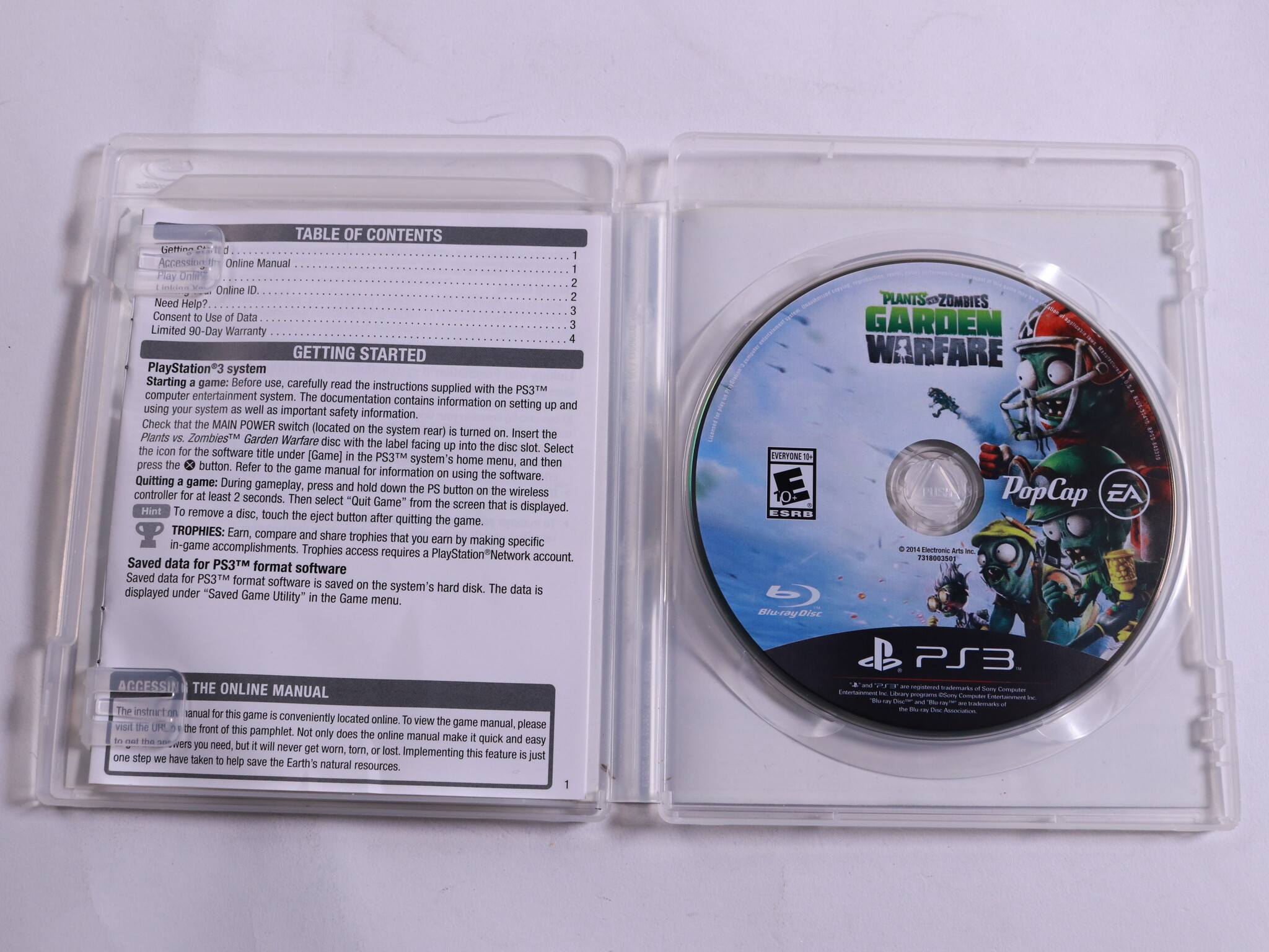 Playstation 3 - Plants Vs Zombies Garden Warfare - PopCap Games - productfoto 2