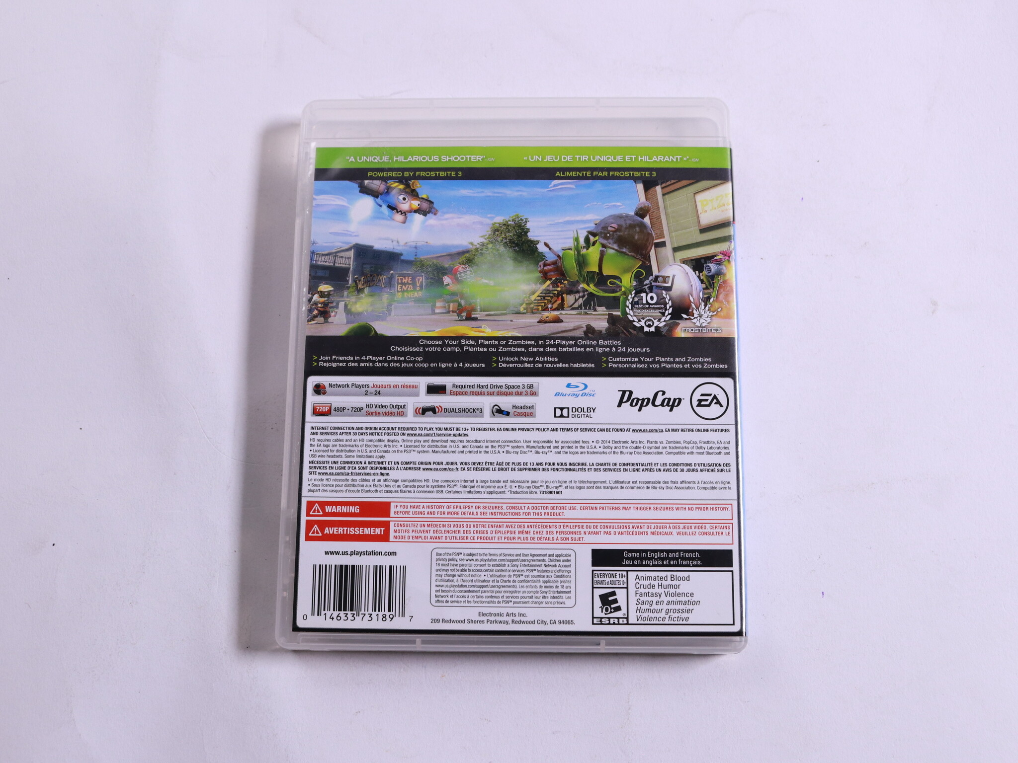 Playstation 3 - Plants Vs Zombies Garden Warfare - PopCap Games - productfoto 3