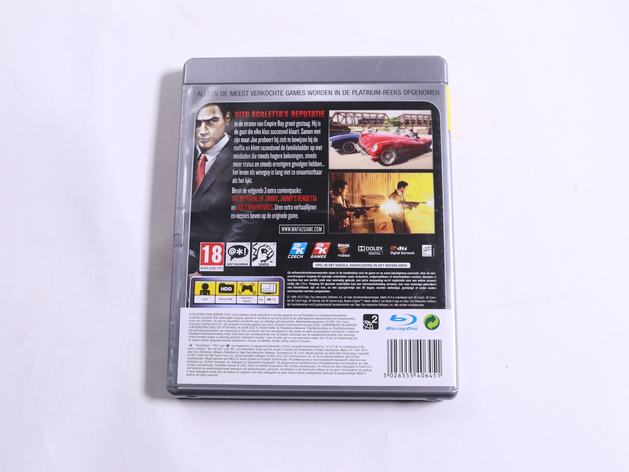 Playstation 3 - Mafia 2 [Platinum] - 2K Czech - productfoto 2