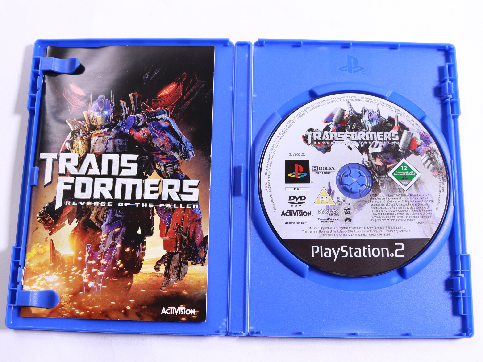 PlayStation 2 - Transformers: Revenge of the Fallen - Luxoflux - productfoto 2