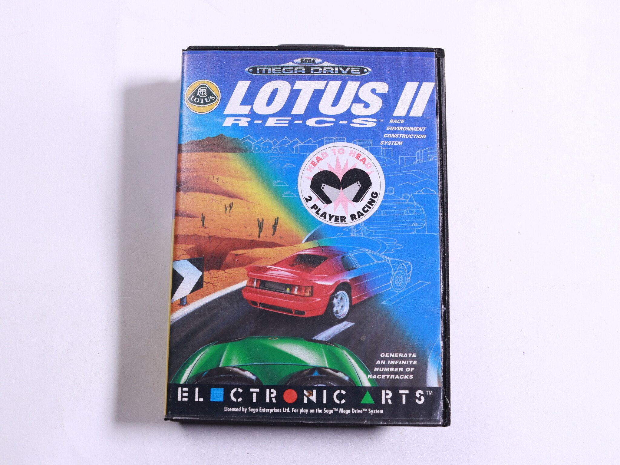 SEGA Genesis - Lotus II: R.E.C.S.