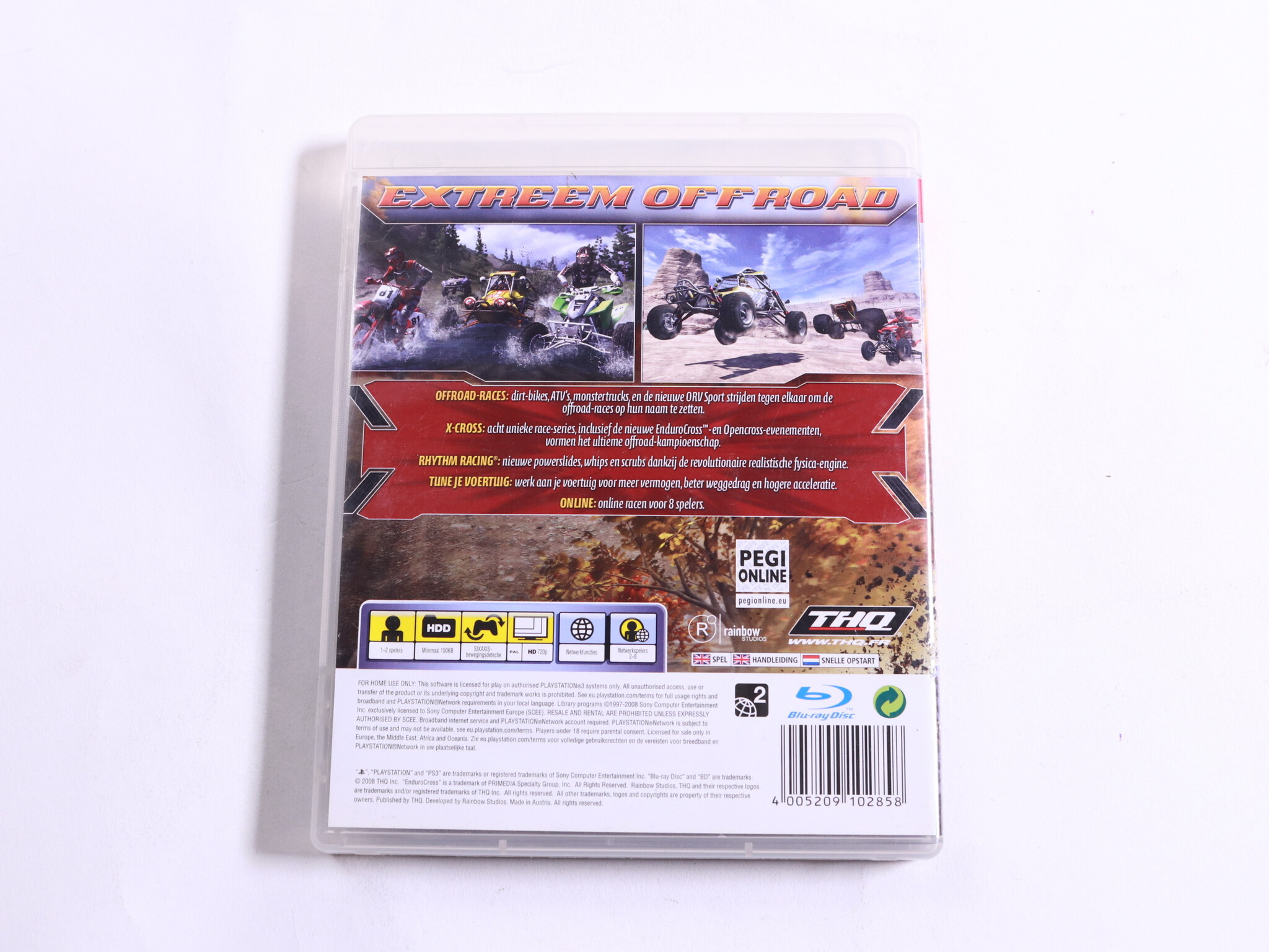 Playstation 3 - MX Vs ATV Untamed - Rainbow Studios - productfoto 3