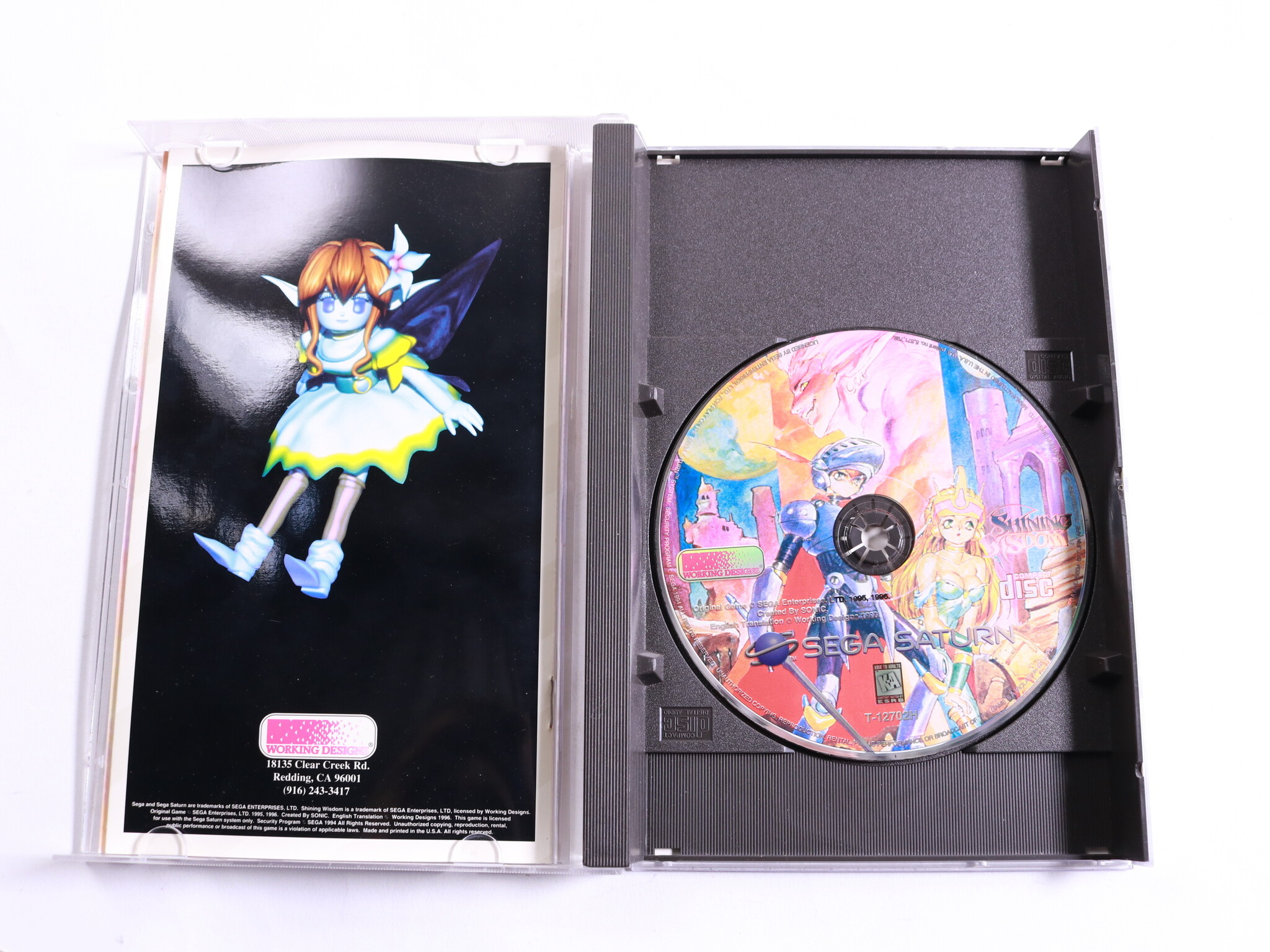 SEGA Saturn - Shining Wisdom - Sega - productfoto 2