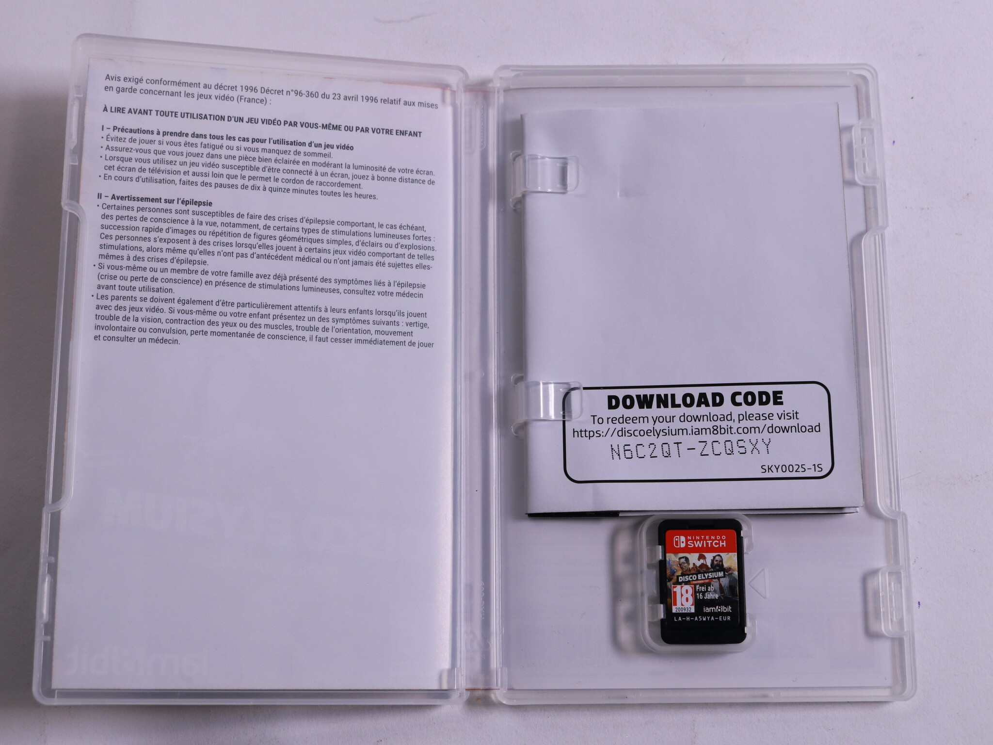 Nintendo Switch - Disco Elysium The Final Cut - productfoto 2