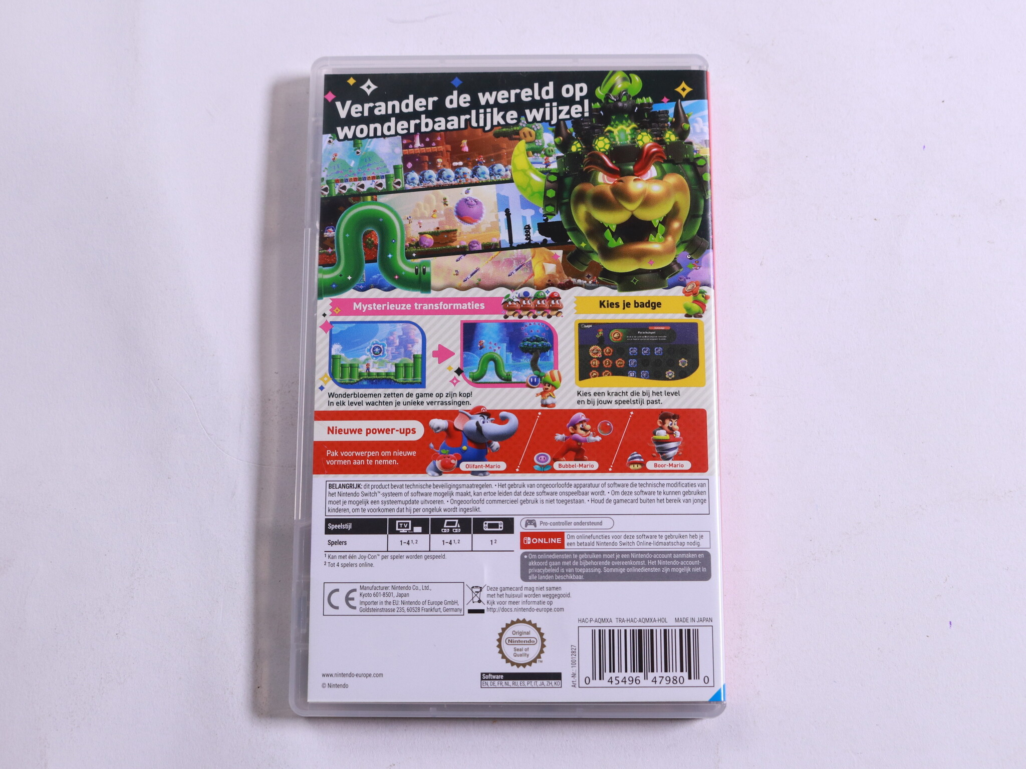 SWITCH - Super Mario Bros Wonder - Nintendo - productfoto 3