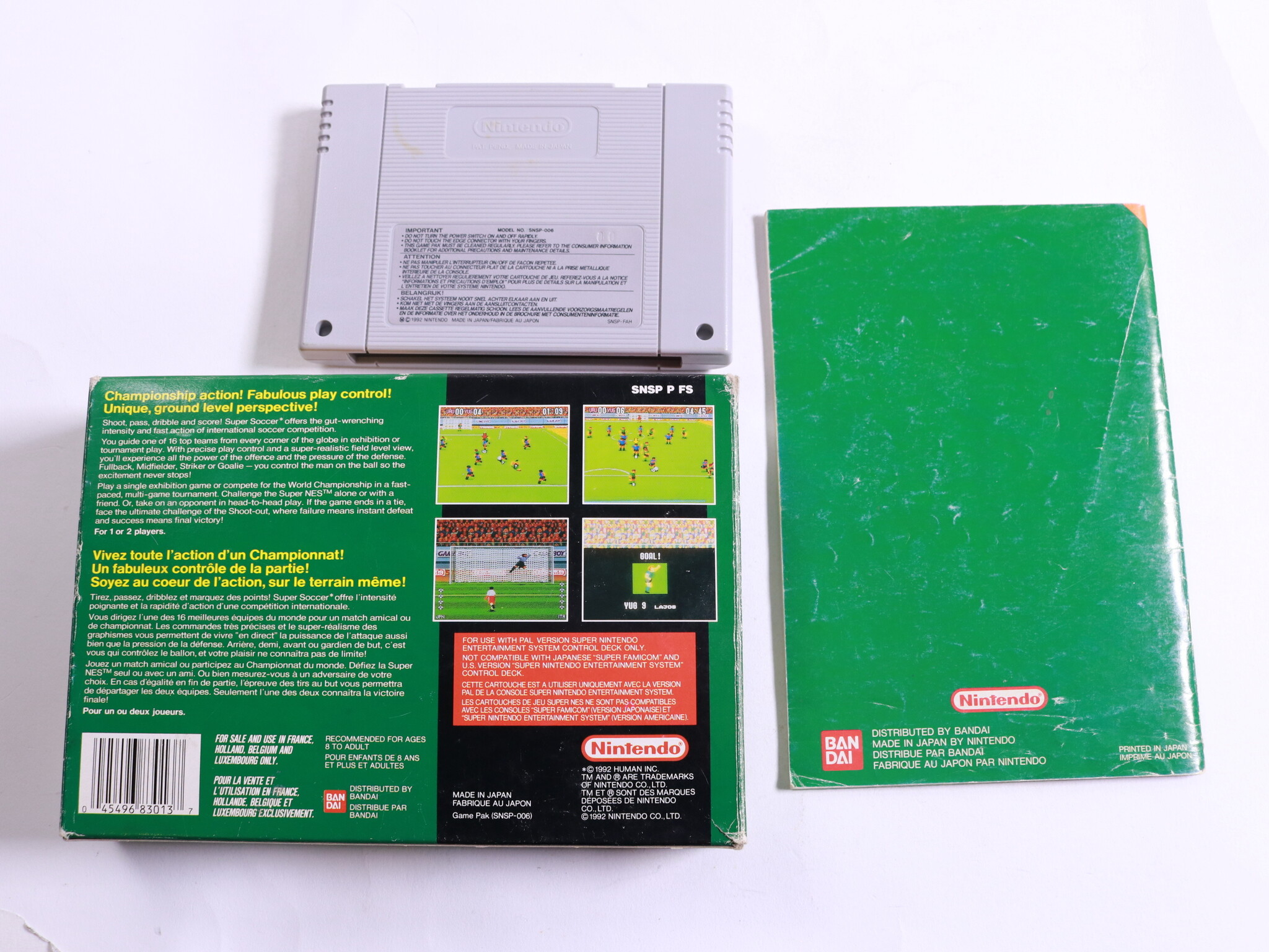 SNES - Super Soccer - Boxed CIB - Nintendo - productfoto 5
