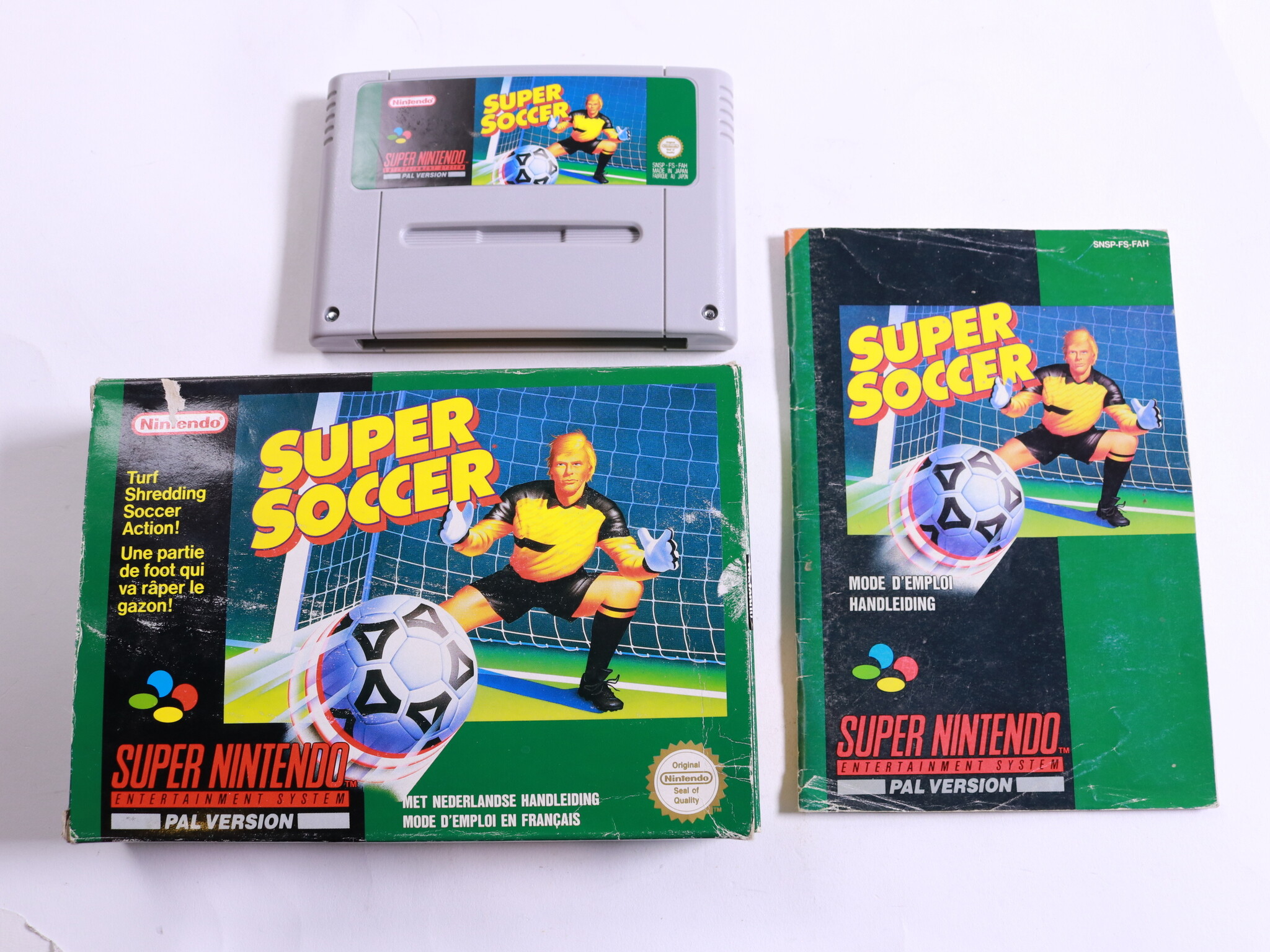 SNES - Super Soccer - Boxed CIB