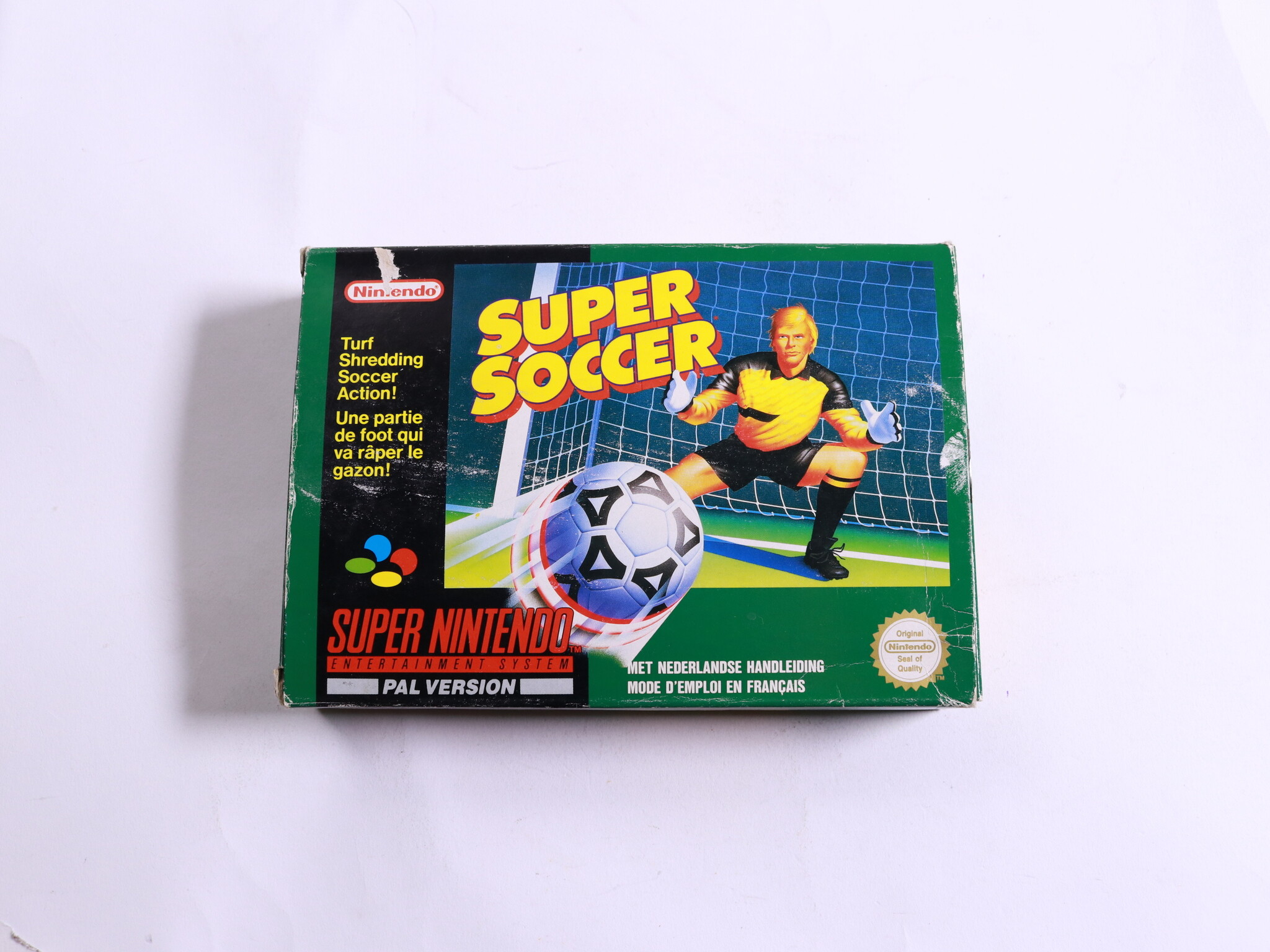 SNES - Super Soccer - Boxed CIB - Nintendo - productfoto 2