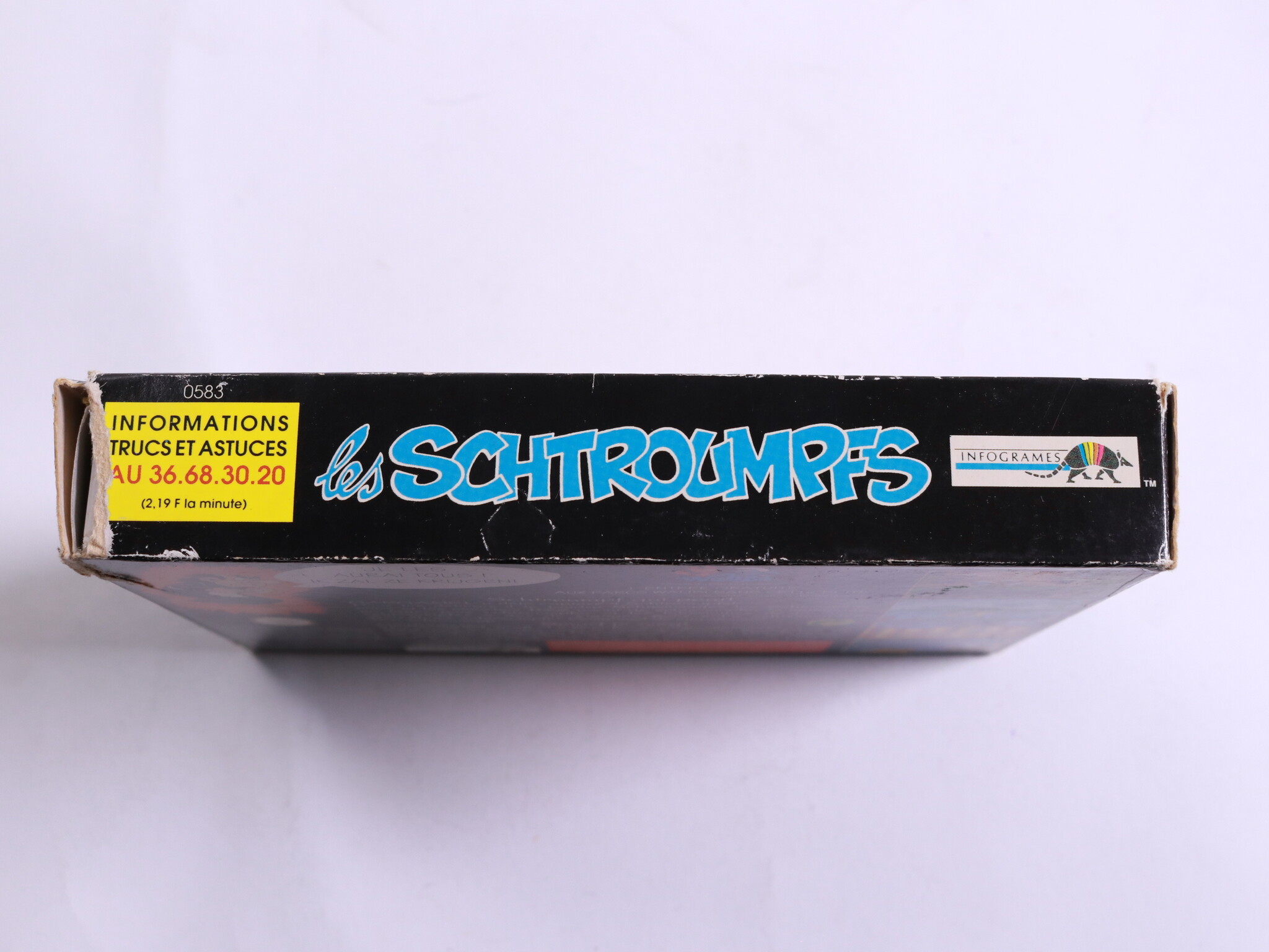 SNES - De Smurfen - Boxed CIB - Infogrames - productfoto 4