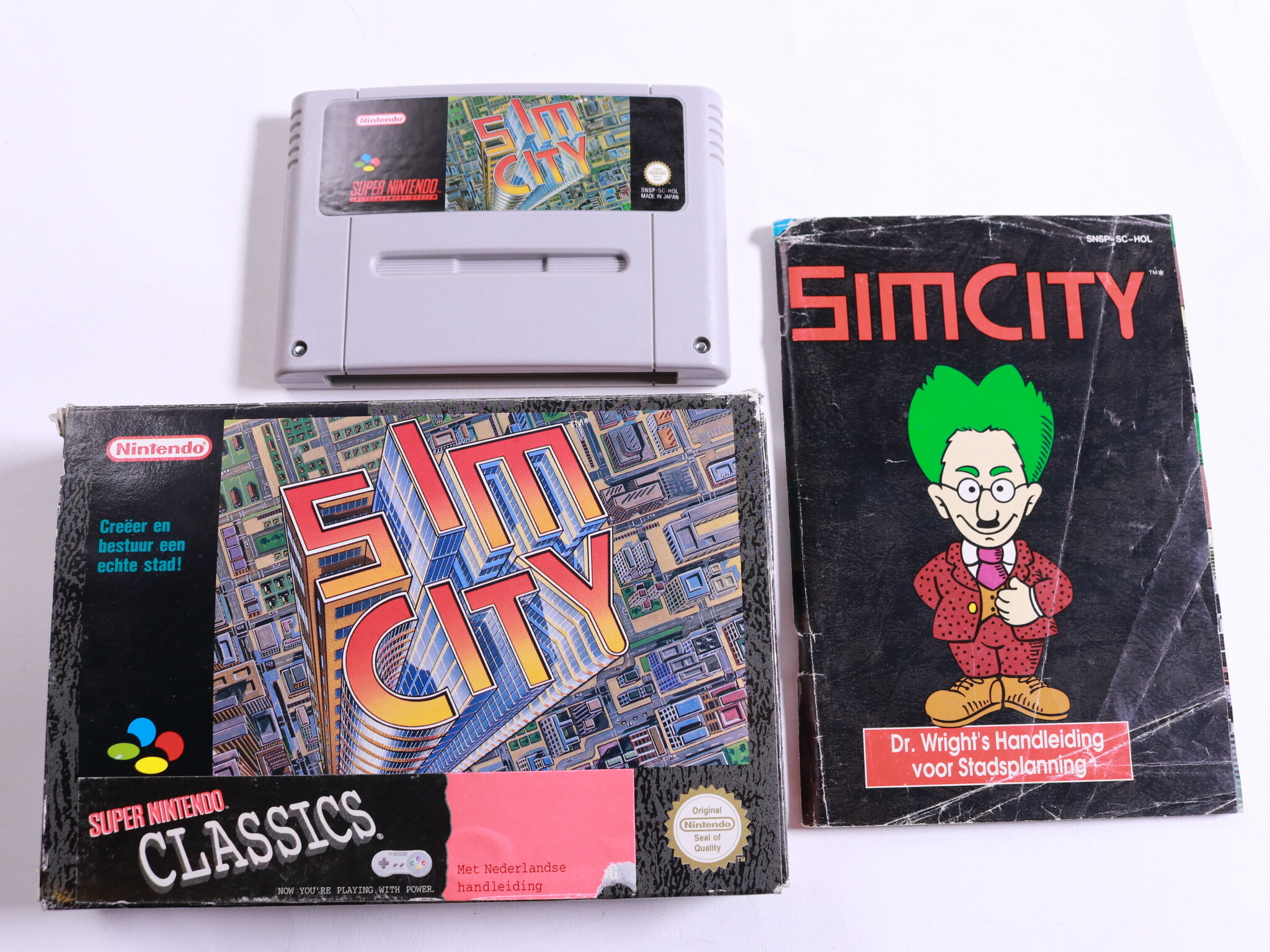 SNES - SimCity 64 - Boxed CIB