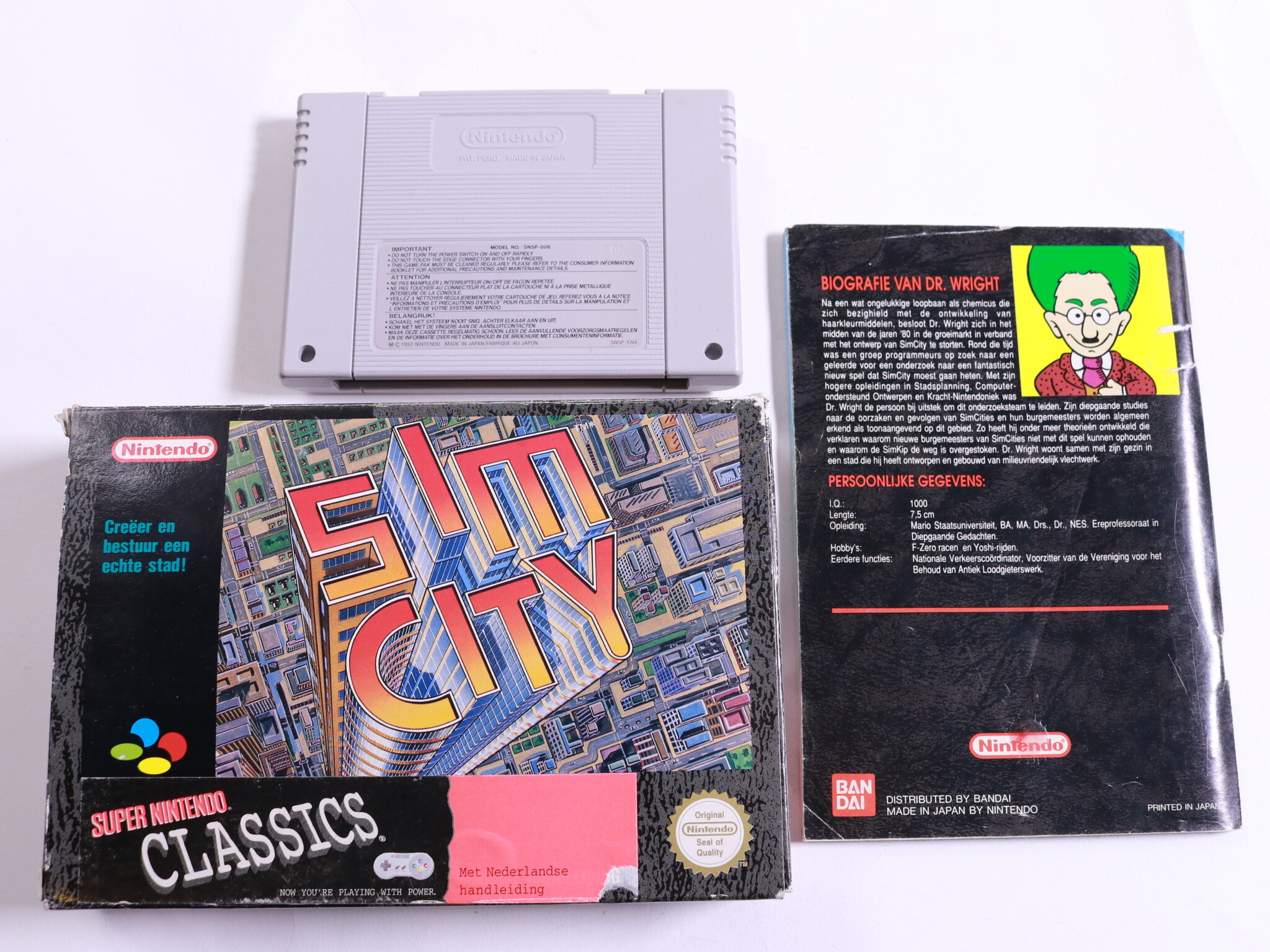 SNES - SimCity 64 - Boxed CIB - Nintendo - productfoto 3