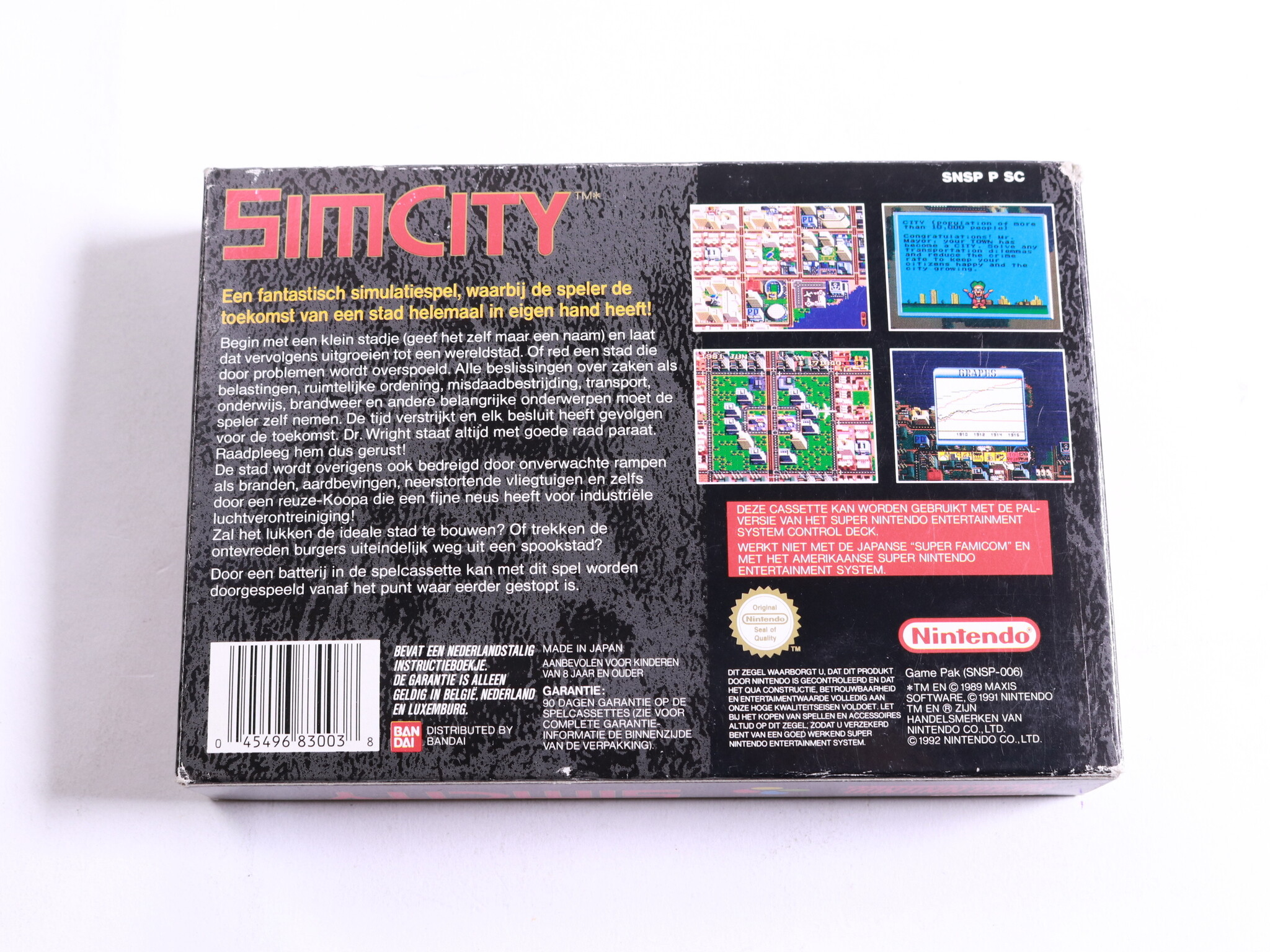 SNES - SimCity 64 - Boxed CIB - Nintendo - productfoto 8