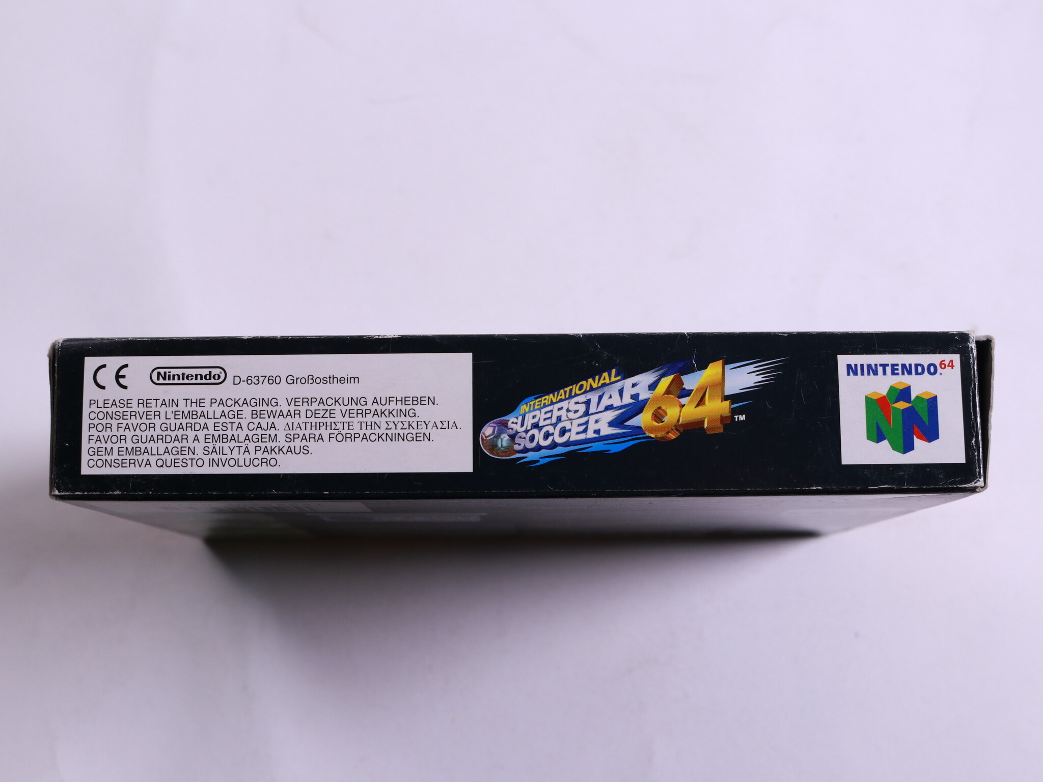 N64 - International Superstar Soccer 64 - Boxed CIB - Konami - productfoto 7