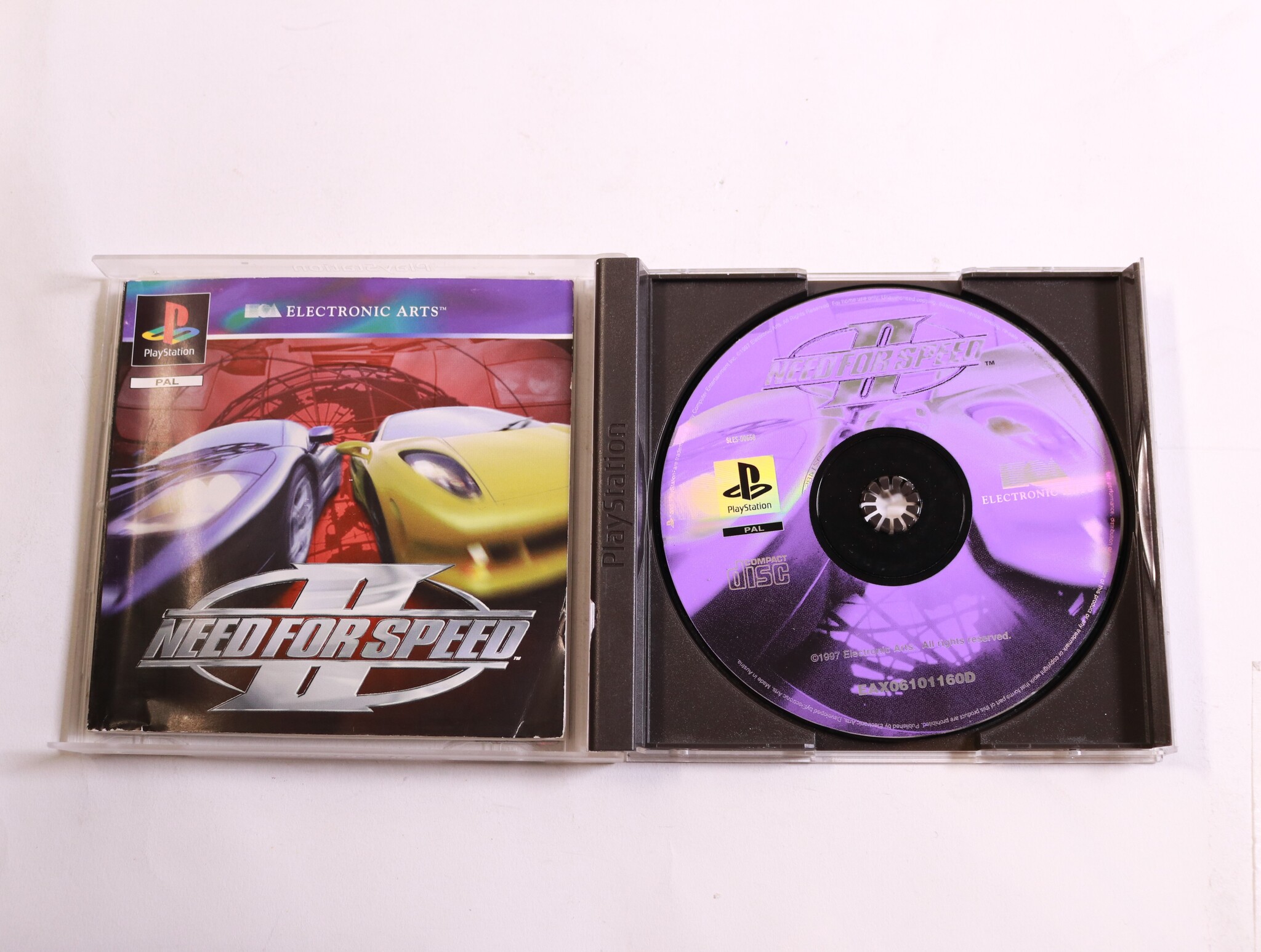 PlayStation 1 - Need for Speed II - productfoto 2