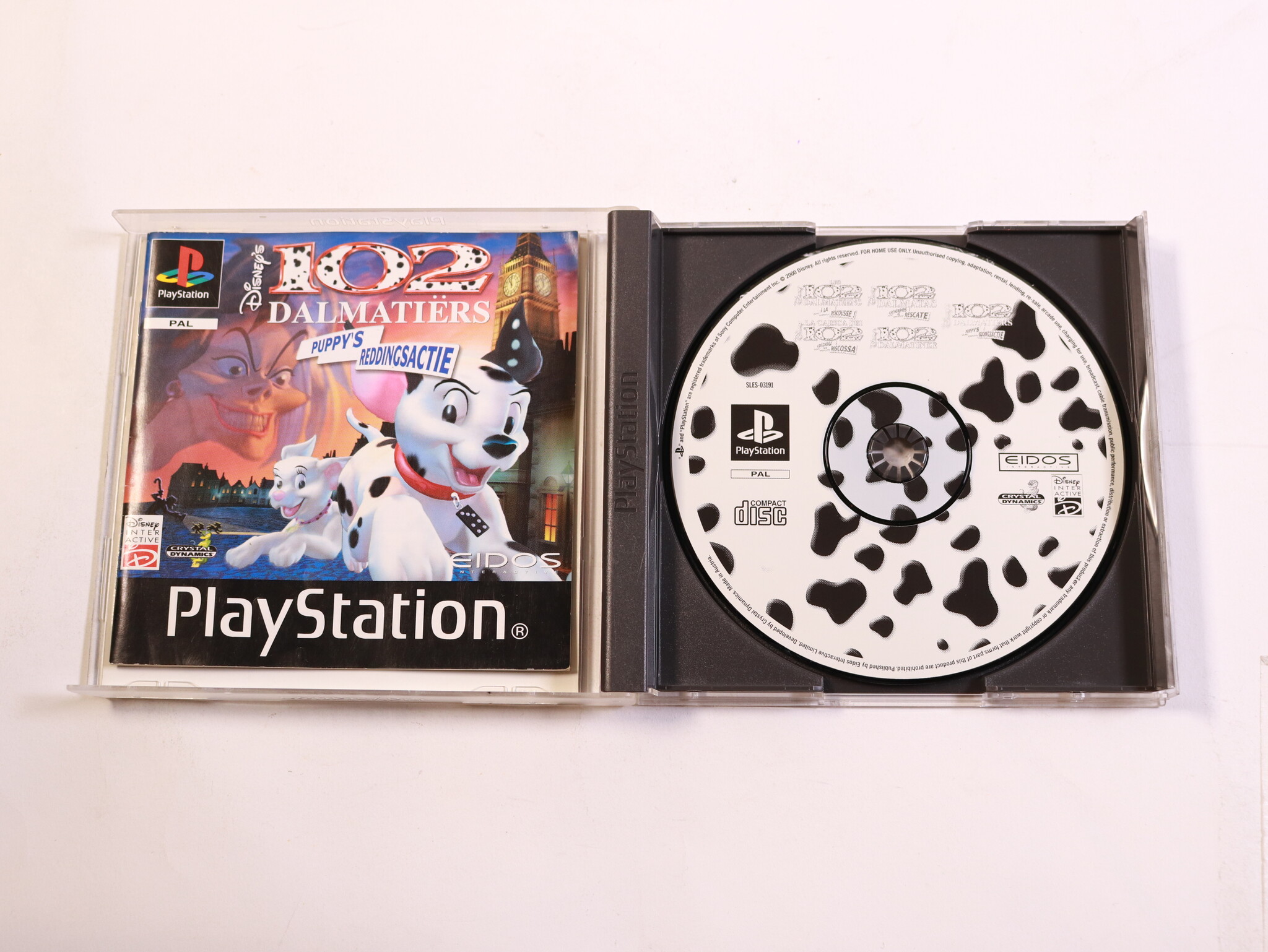 Playstation 1 - 102 Dalmatians: Puppies to the Rescue - productfoto 2