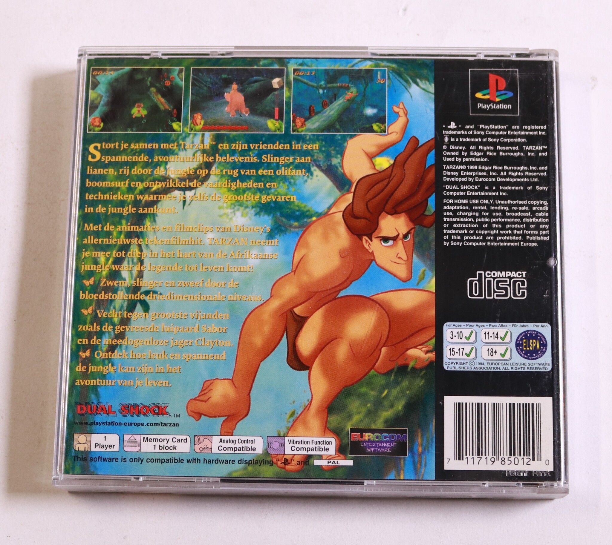 PlayStation - Tarzan - productfoto 3