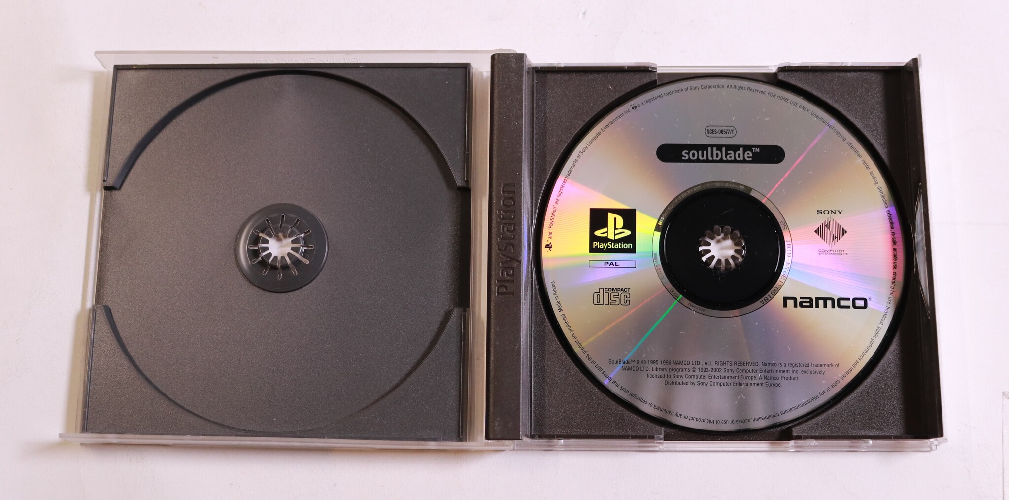 Playstation 1 - 2 Games Tekken 2 + Soulblade - productfoto 2