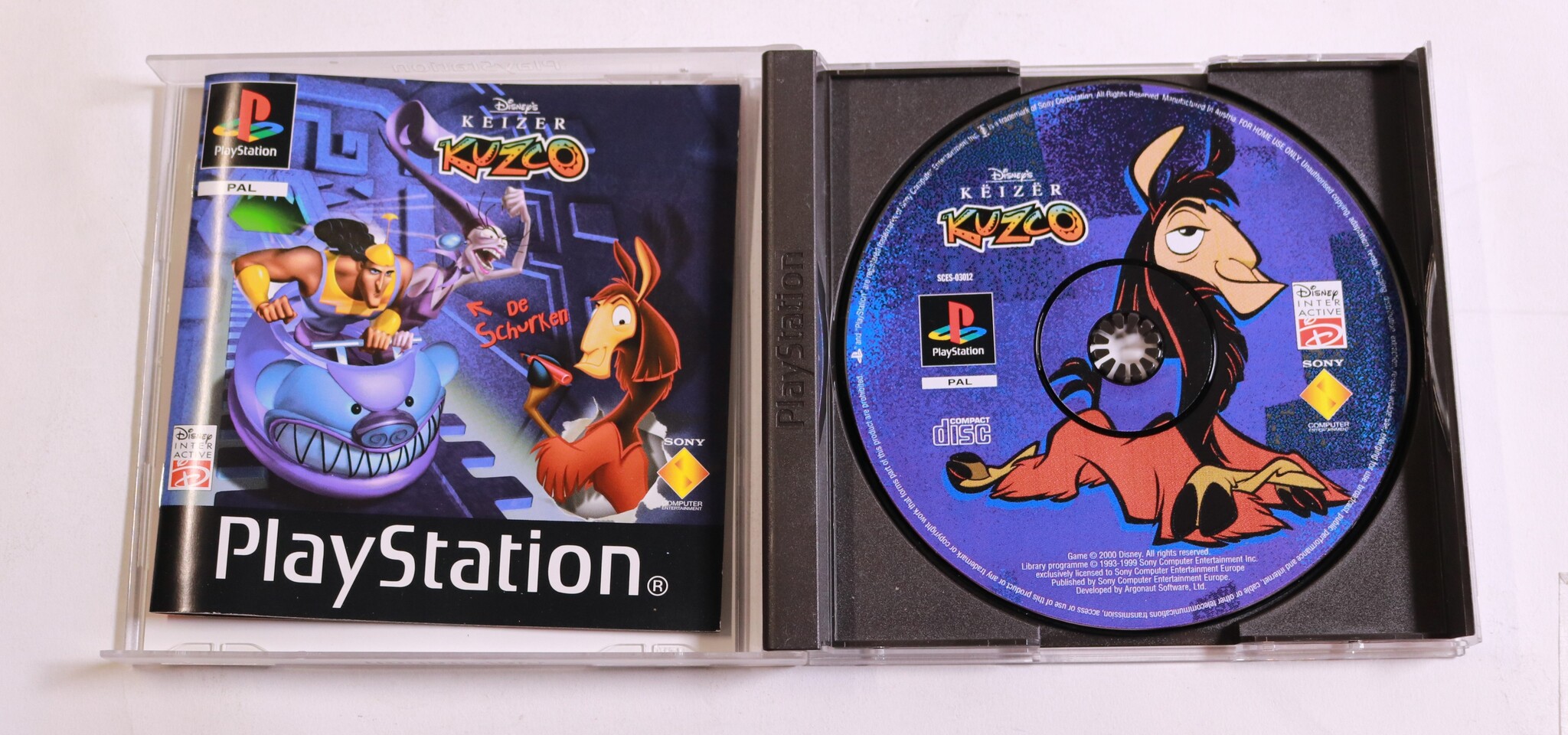 PlayStation 1 - Disney Keizer Kuzco - productfoto 2