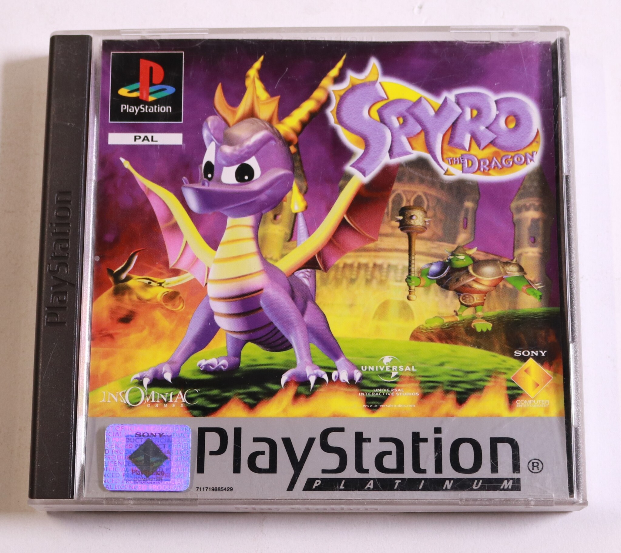 Playstation 1 - Spyro The Dragon  [Platinum]