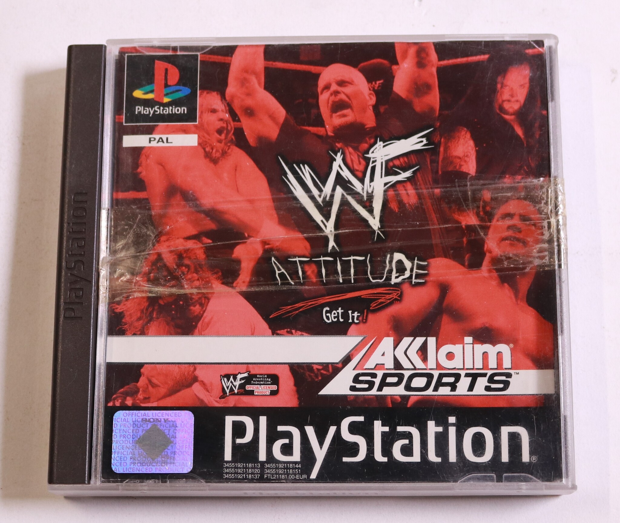 PlayStation 1 - WWF Attitude