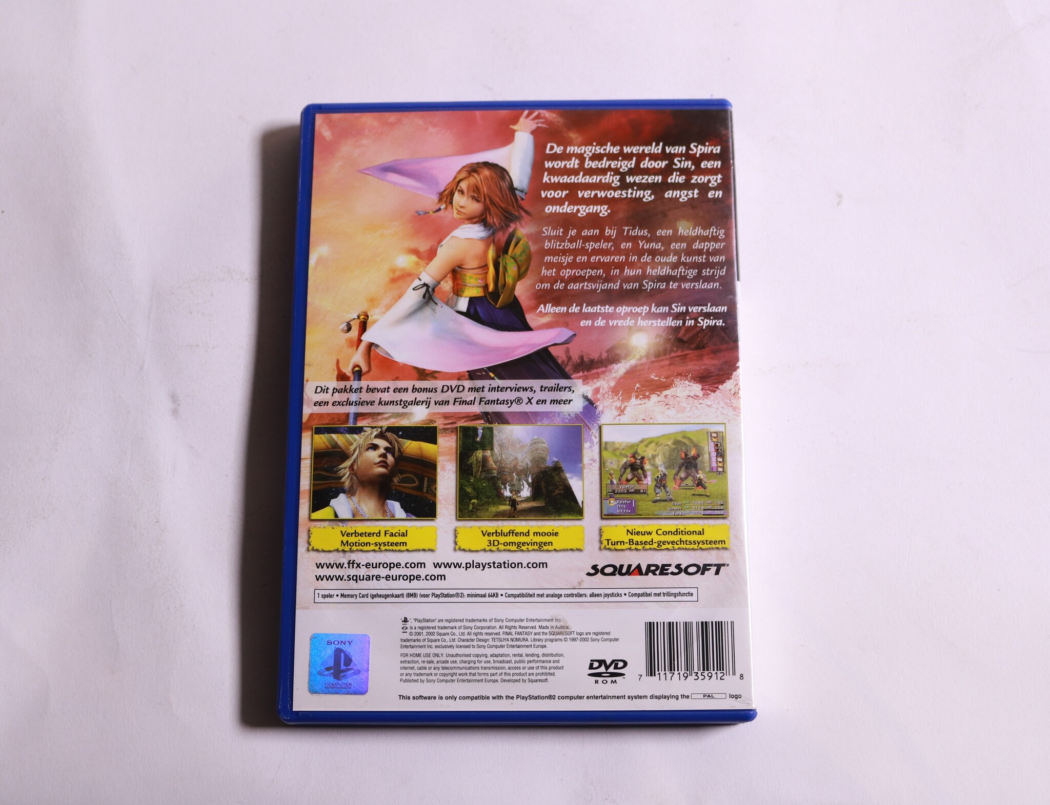 Playstation 2 - Final Fantasy X - productfoto 4