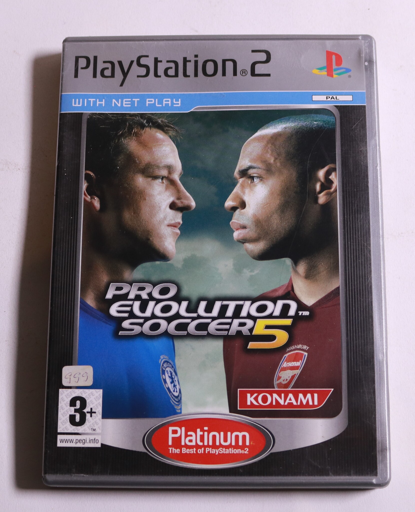 Playstation 2 - Pro Evolution Soccer 5 [Platinum]