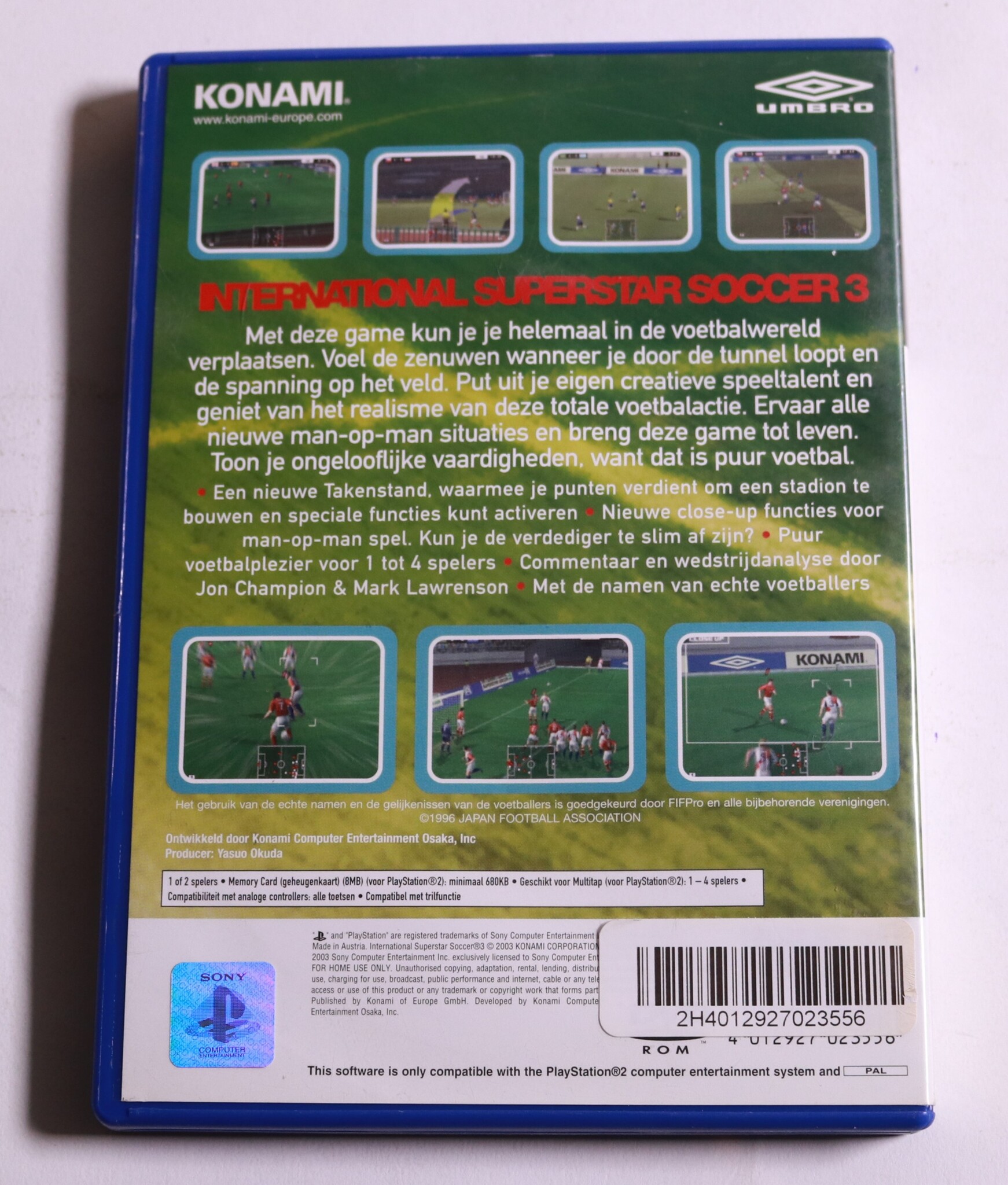 PlayStation 2 - International Superstar Soccer 3 - productfoto 3