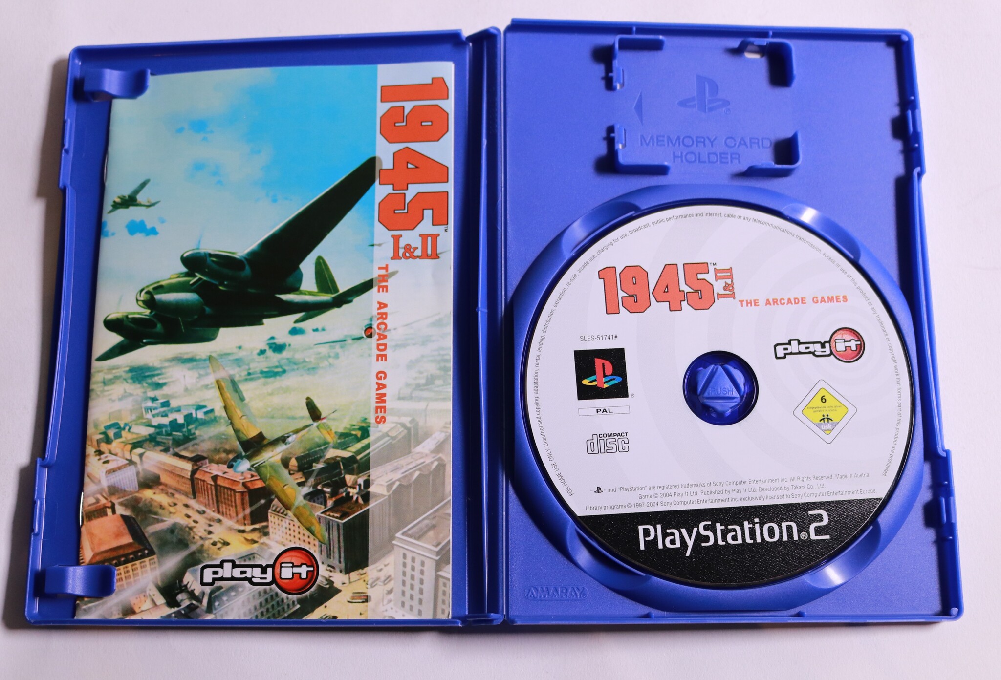 Playstation 2 - 1945 I & II The Arcade Games - Psikyo - productfoto 2