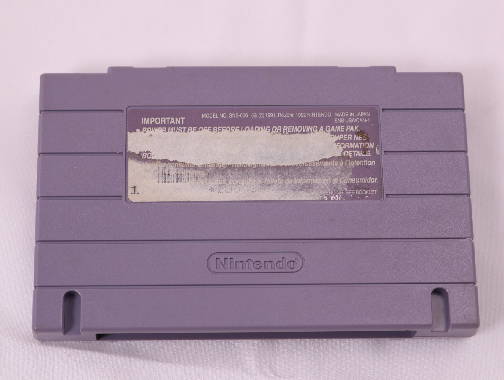 SNES - Mega man X2 - USA - productfoto 3