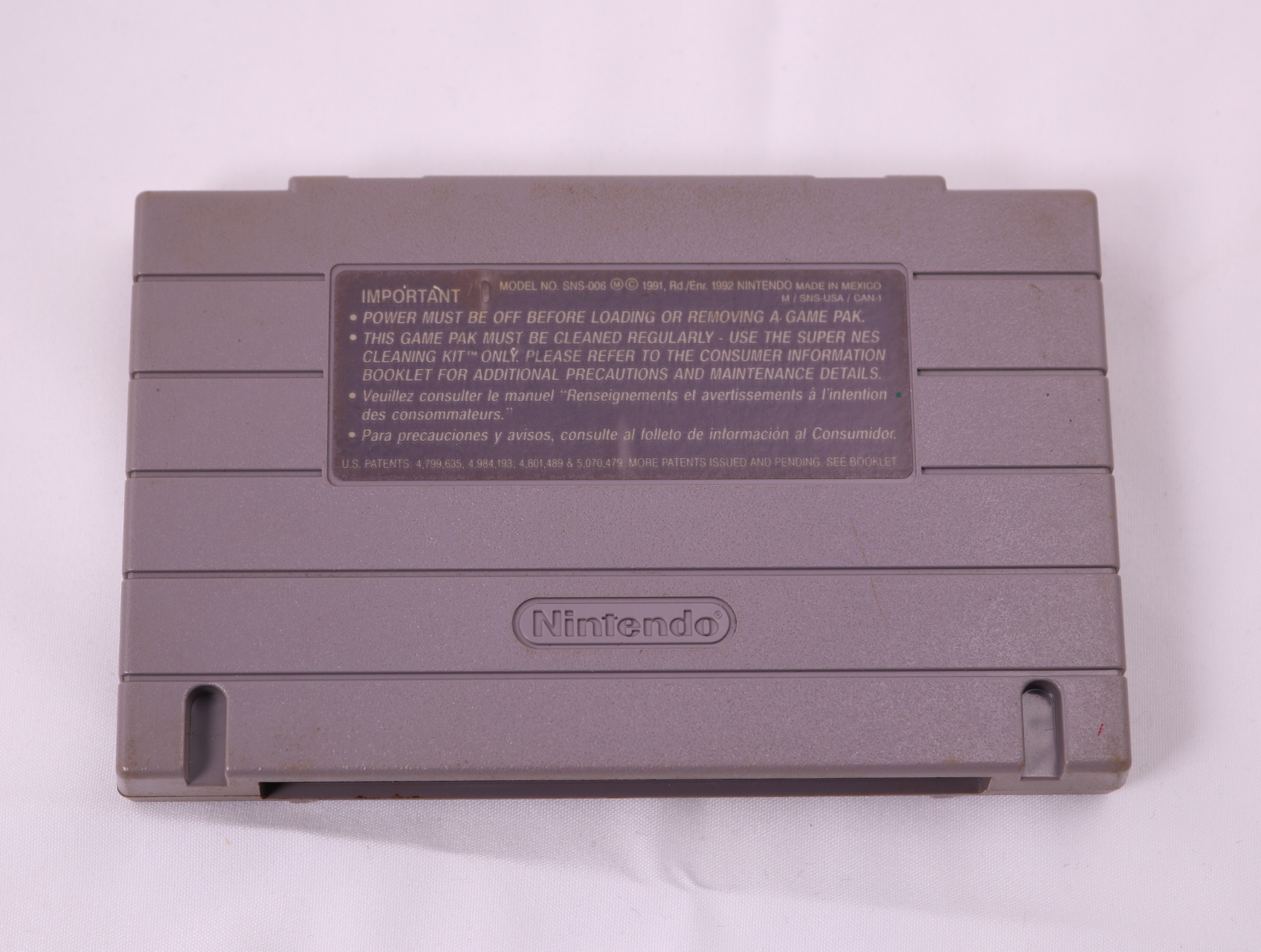 SNES - Mega man 7 - USA - productfoto 3