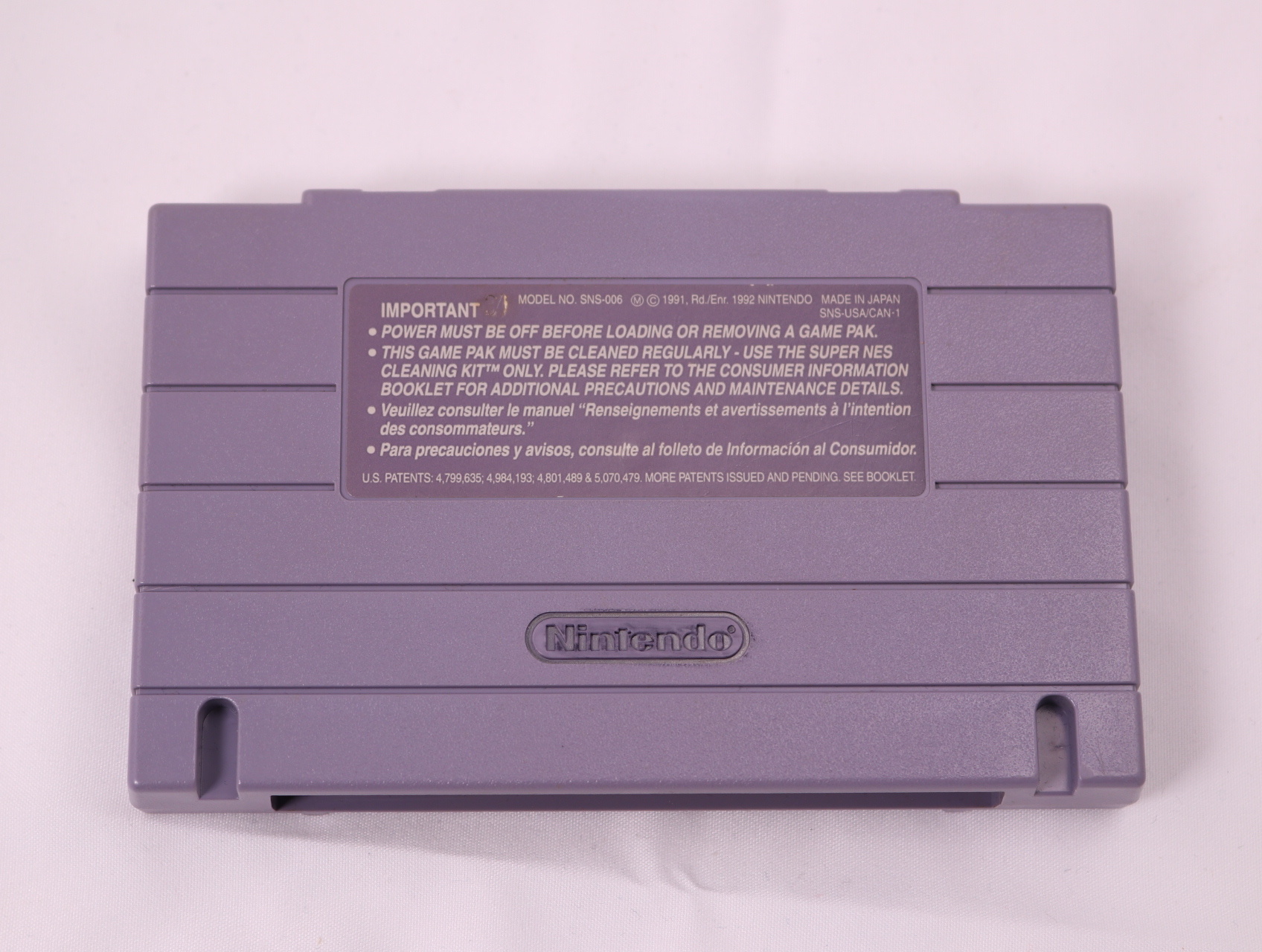 SNES - Bubsy - USA - productfoto 3