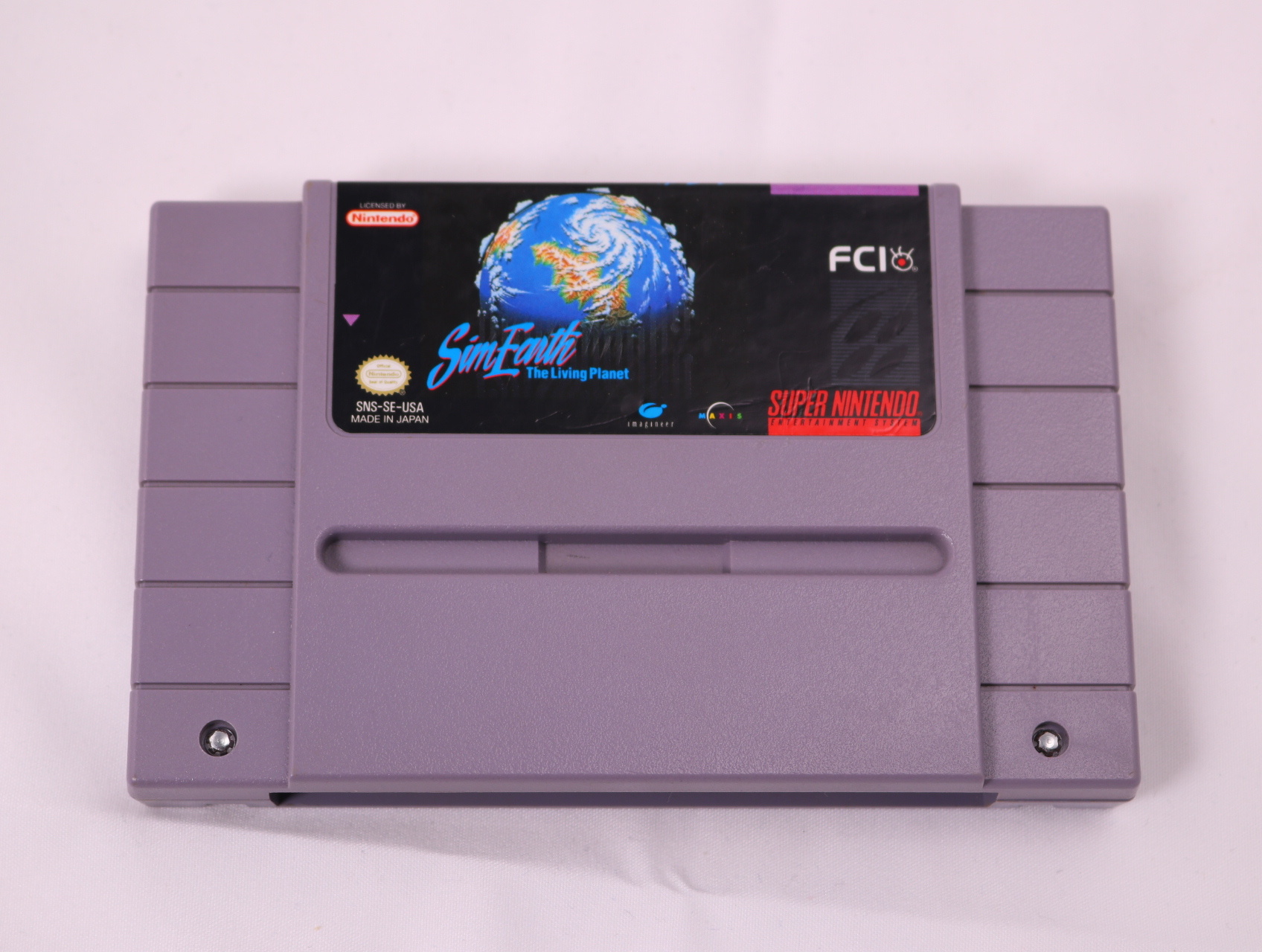 SNES - Sim Earth the Living Planet - USA