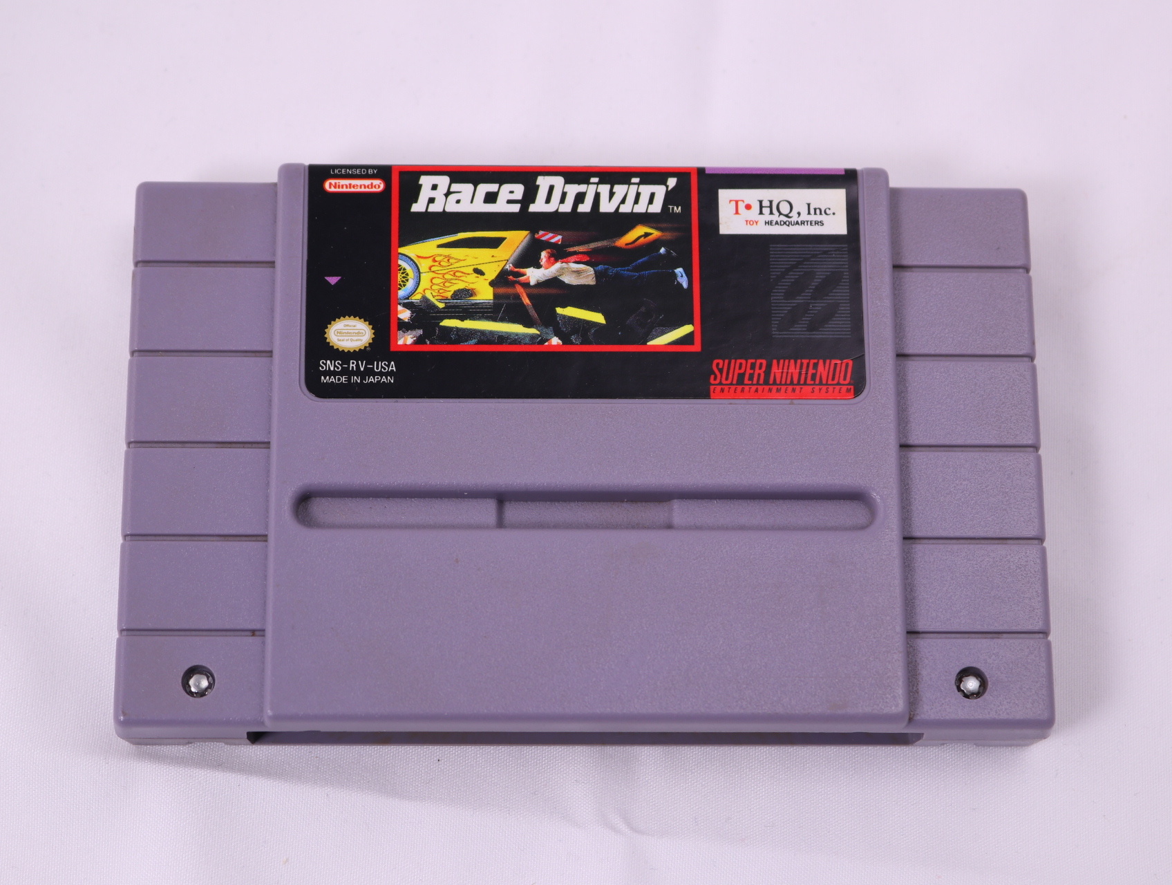 SNES - Race Drivin - USA