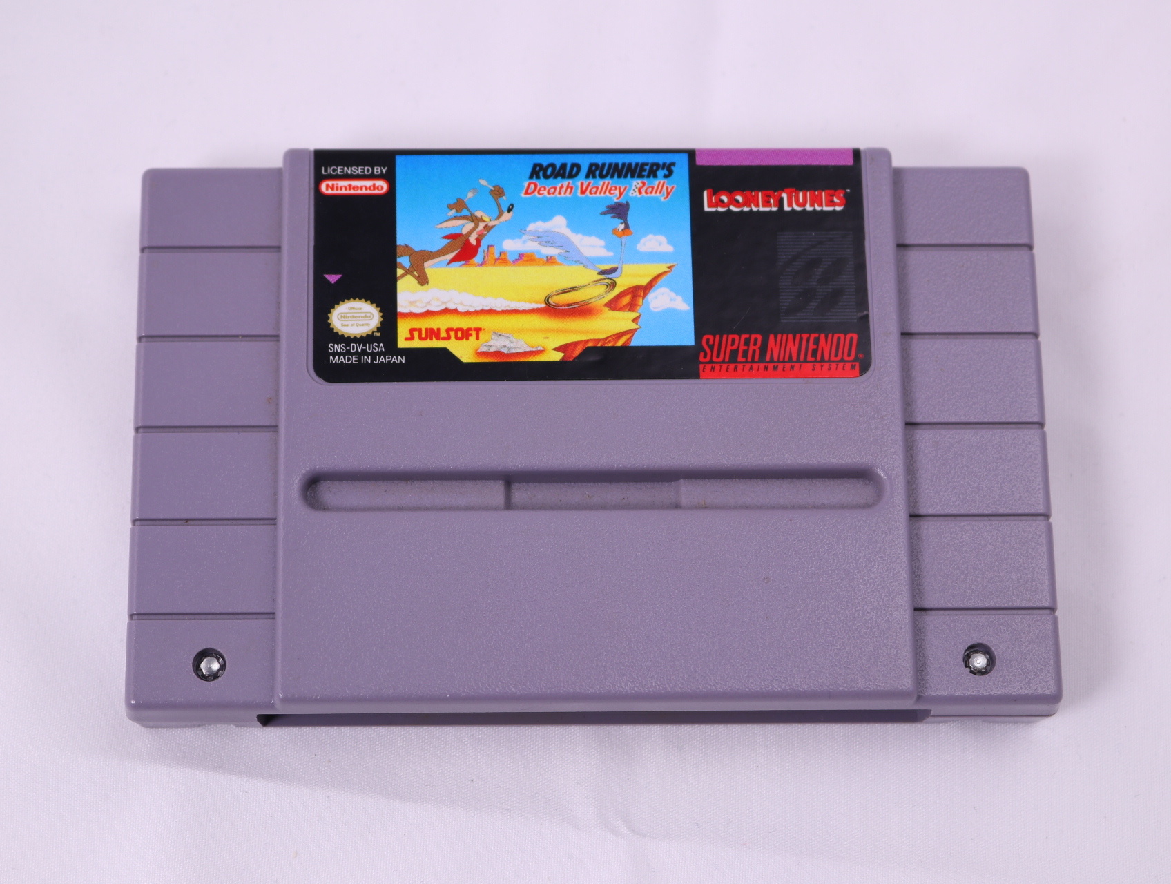 SNES - Road Runner's Death Valley Rally - USA