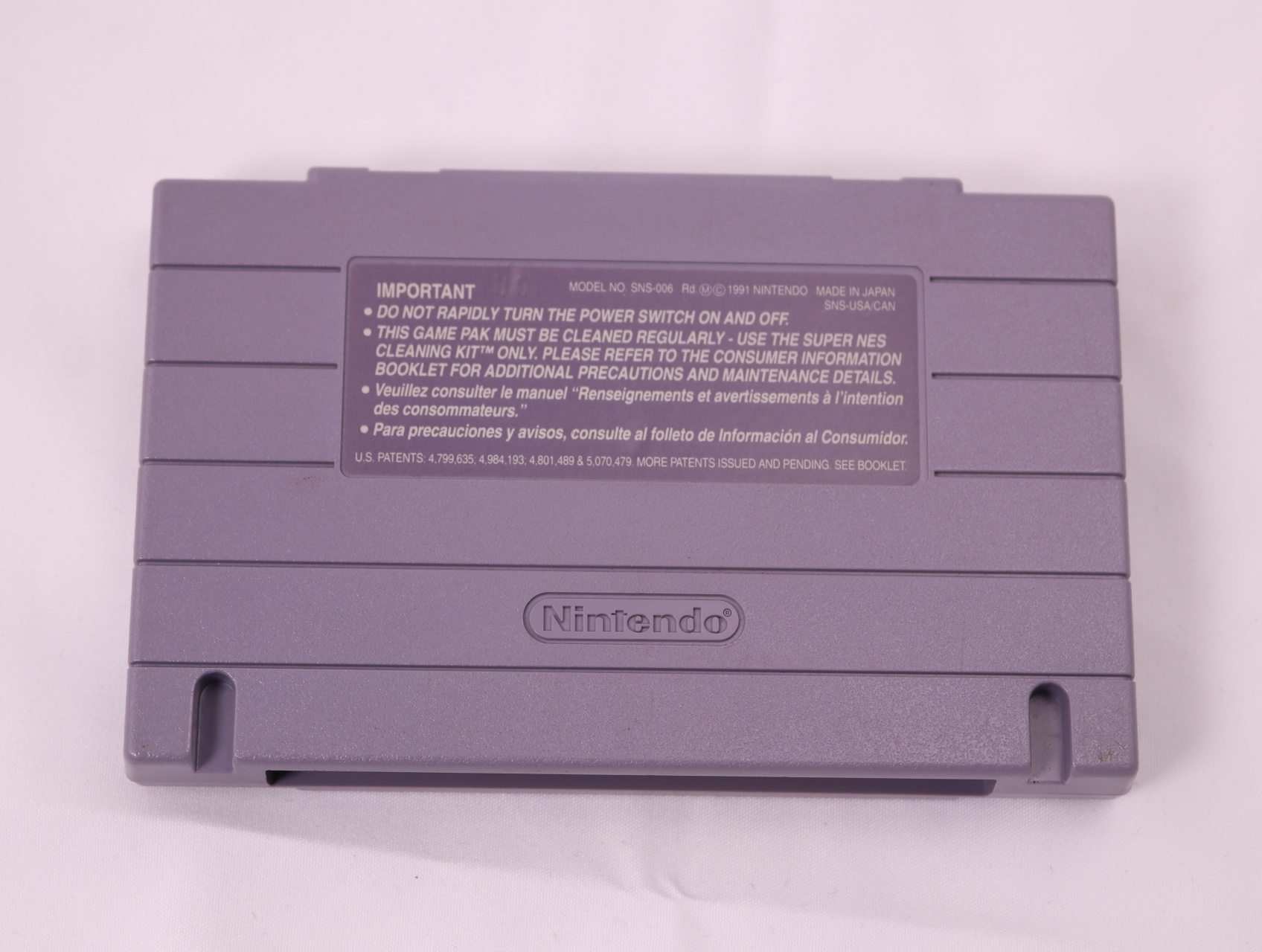 SNES - Road Runner's Death Valley Rally - USA - ICOM Simulations - productfoto 3