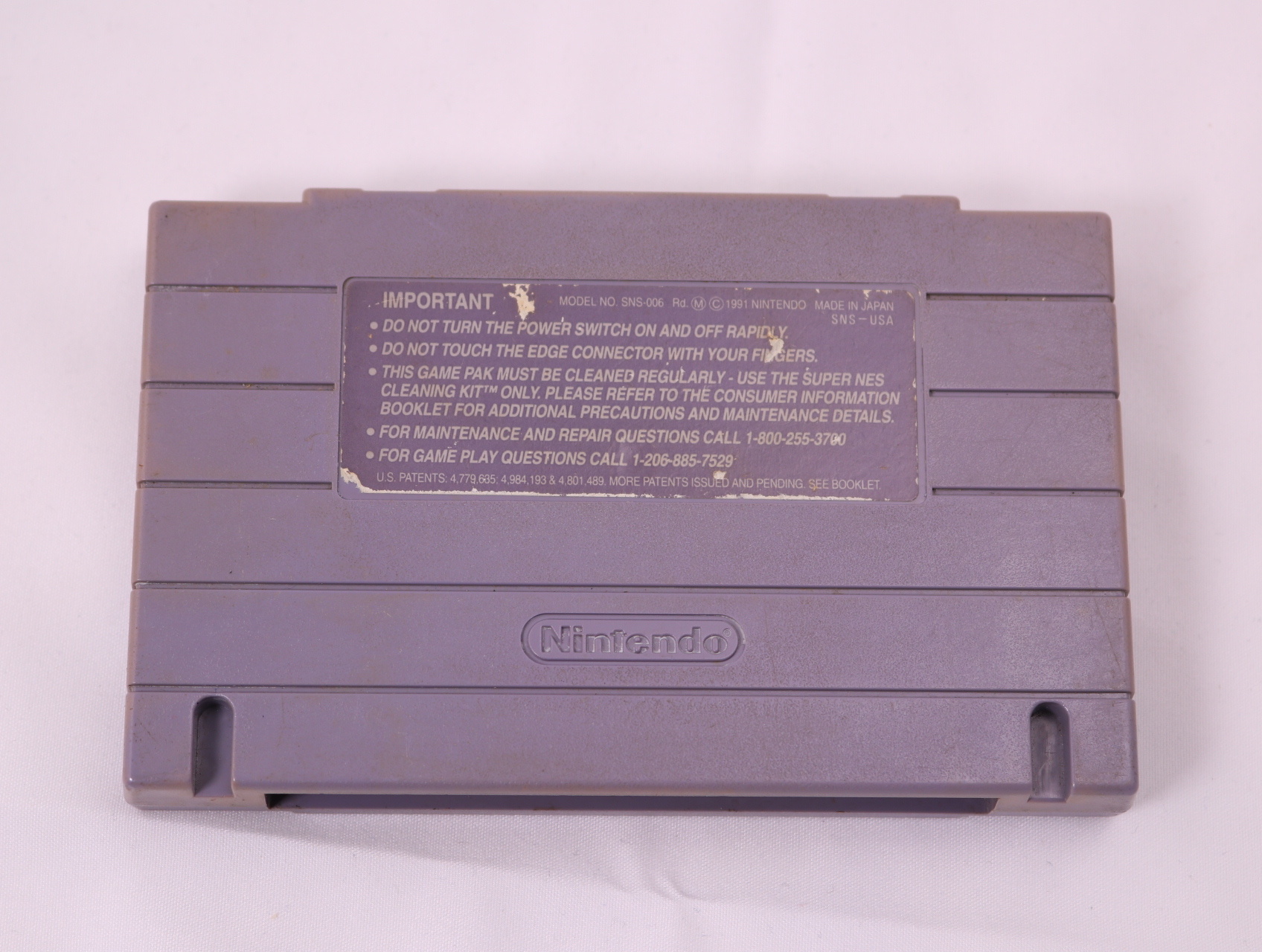 SNES - F-ZERO - USA - productfoto 3