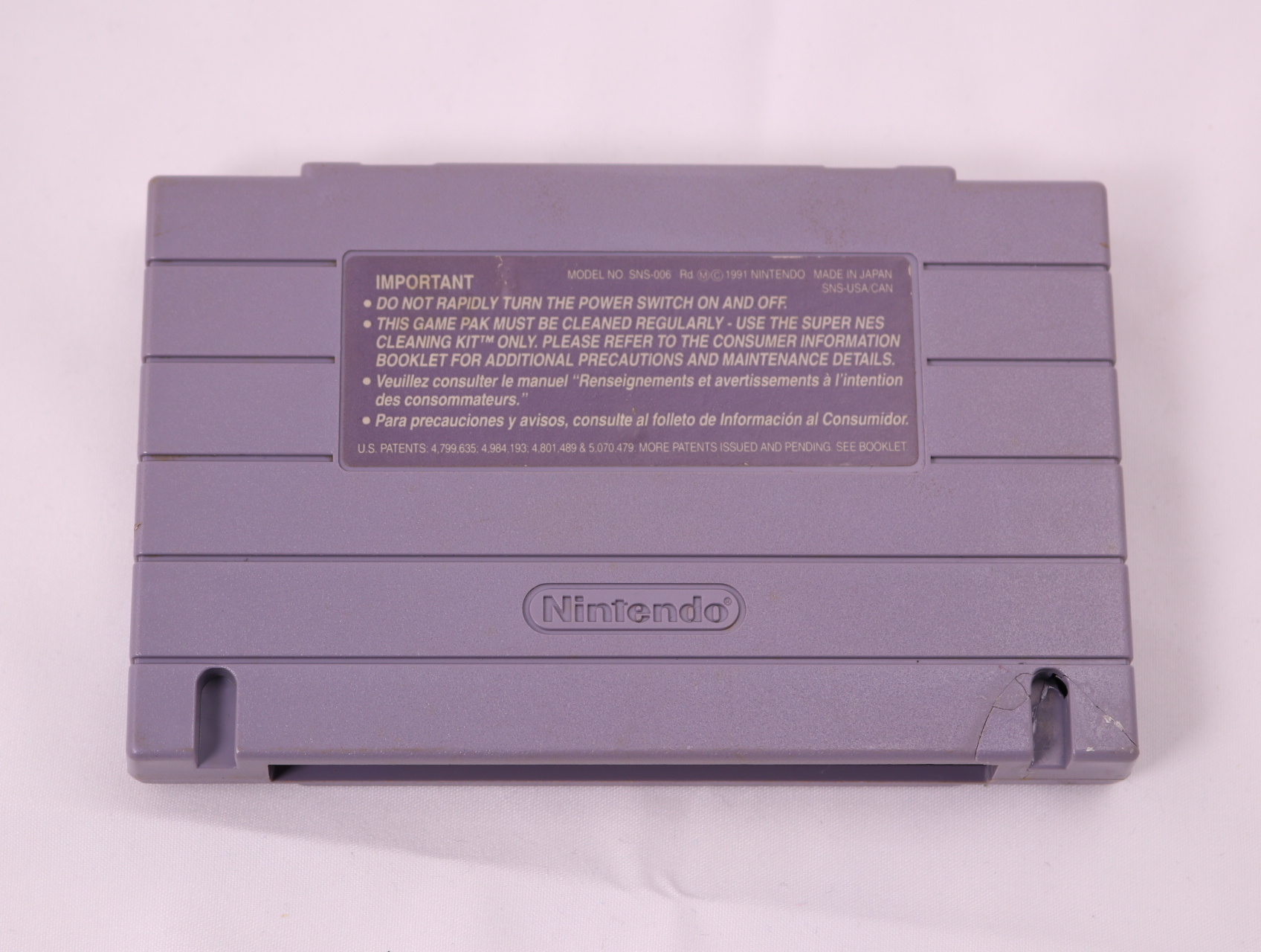 SNES - Super Soccer - USA - productfoto 3