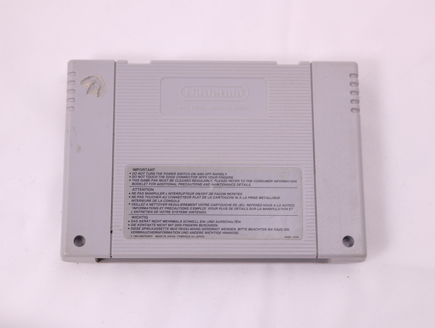 SNES - Top Gear 3000 - productfoto 2