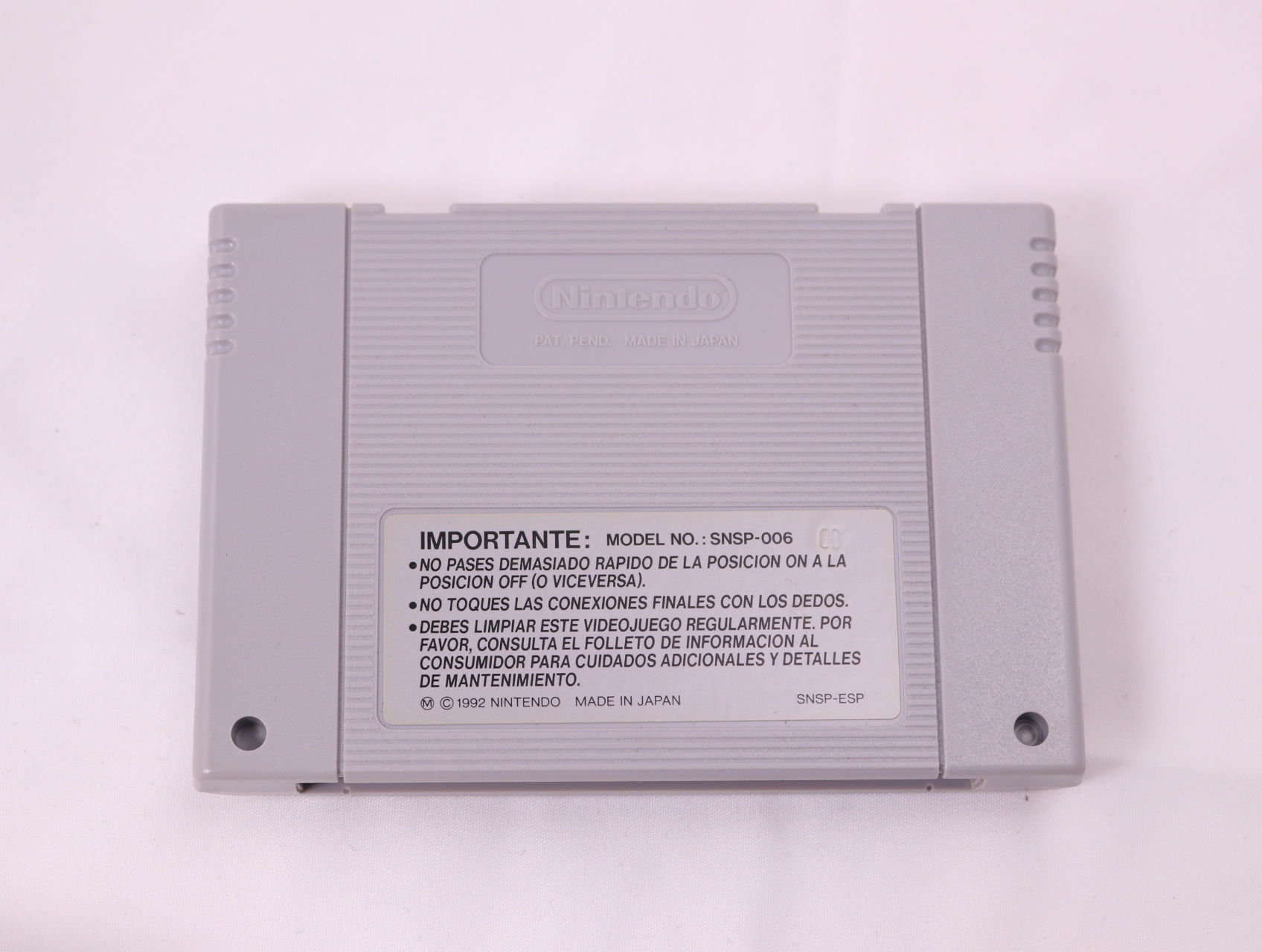 SNES - Super Punch Out - productfoto 2