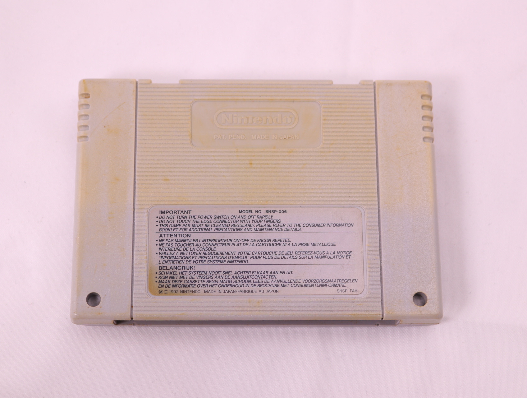 SNES - Super SWIV - productfoto 2