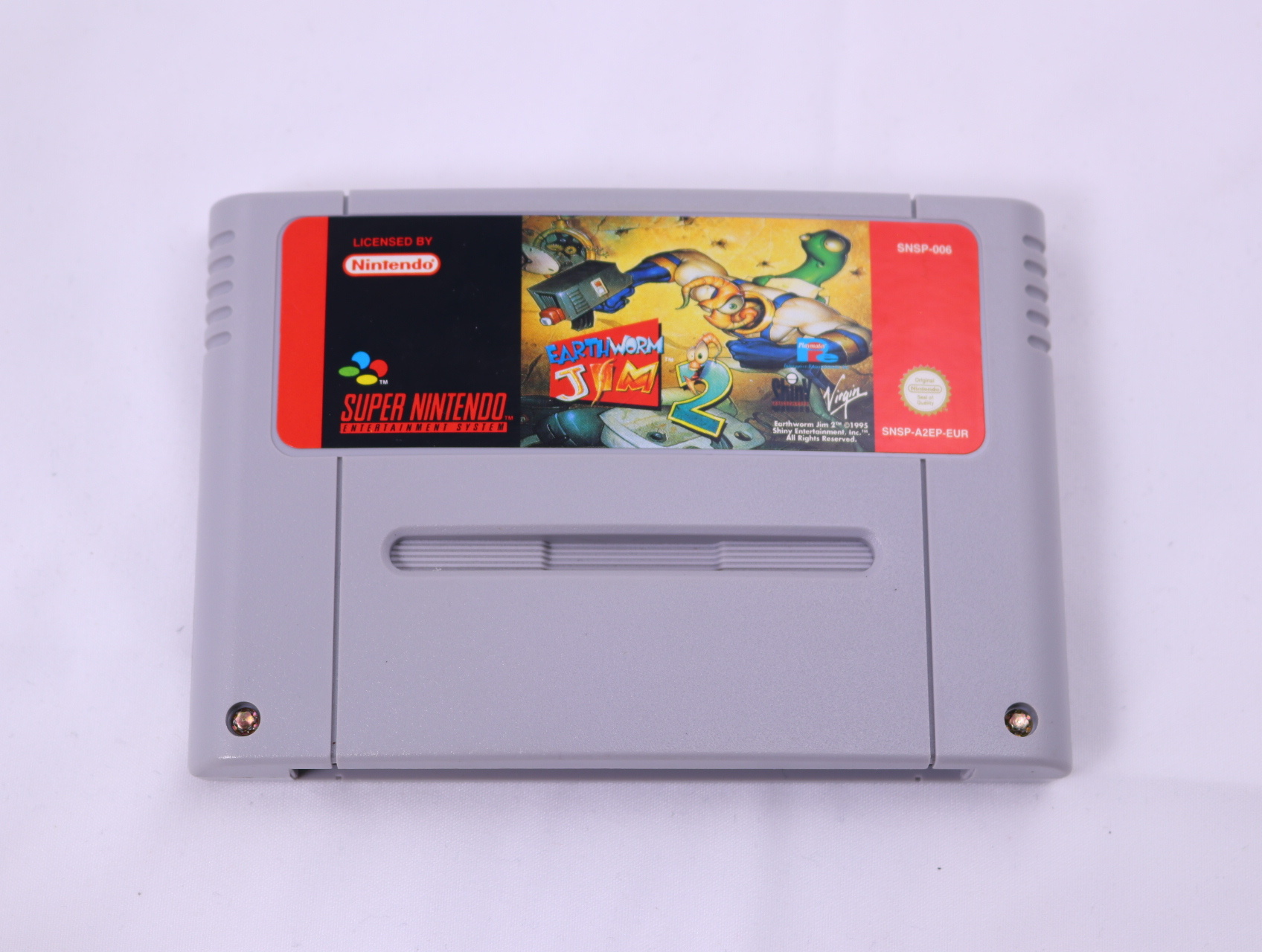 SNES  - Earthworm Jim 2