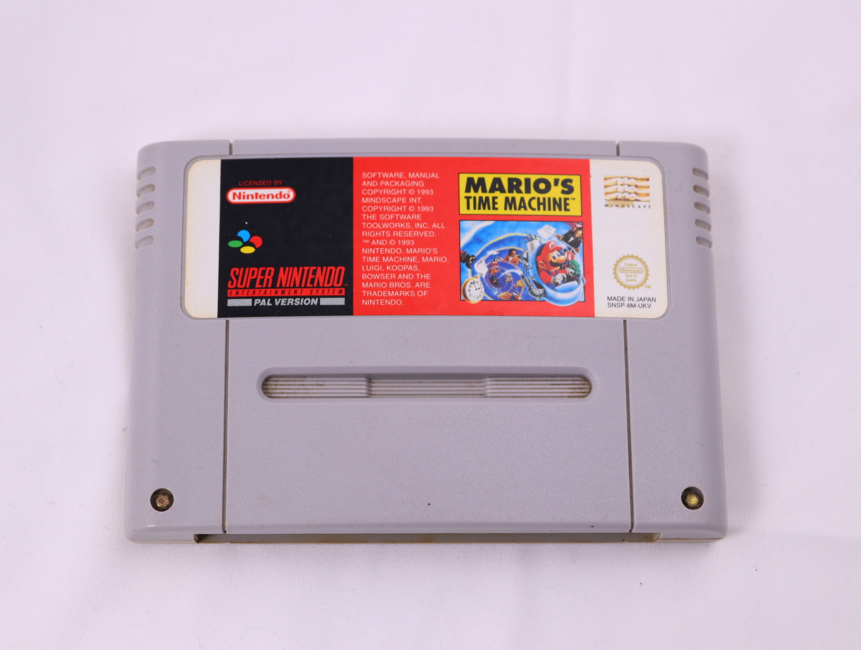 SNES  - Mario's Time Machine